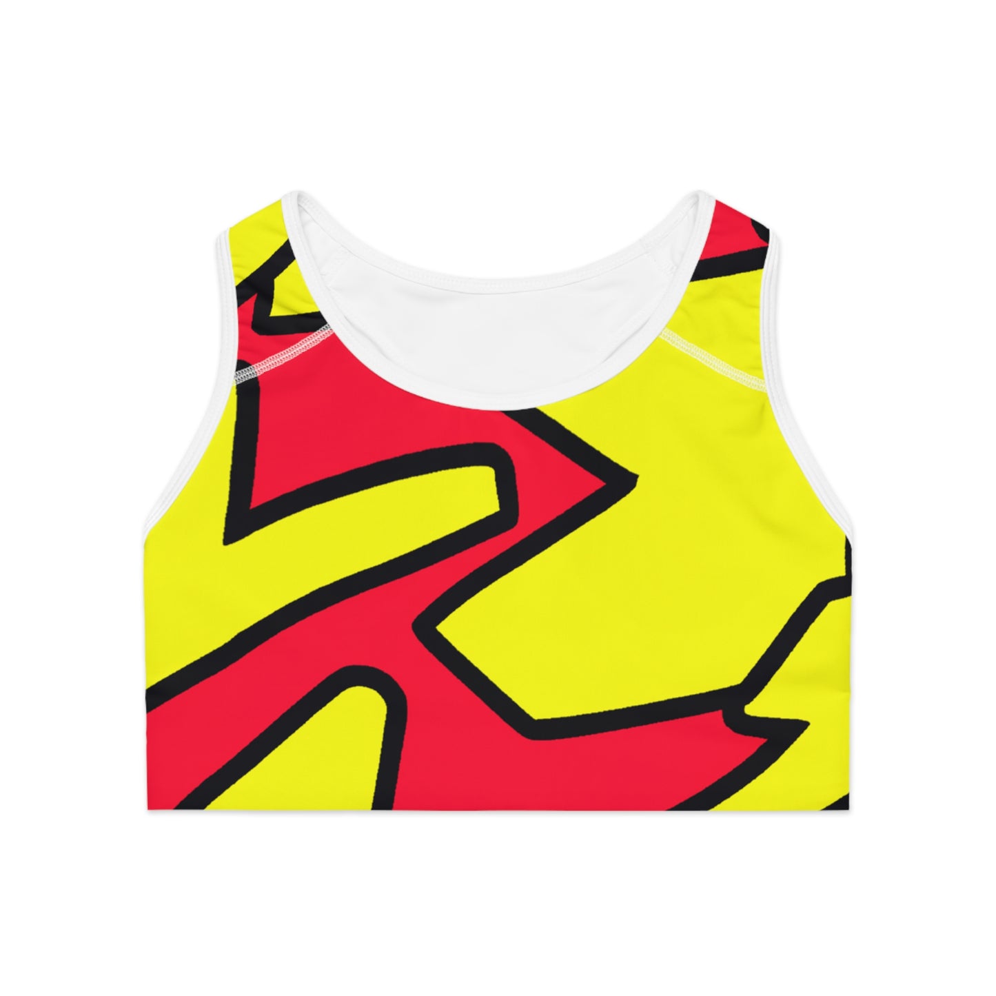 Mustard & Ketchup (Anime Style) - AI Art - Sports Bra (AOP)