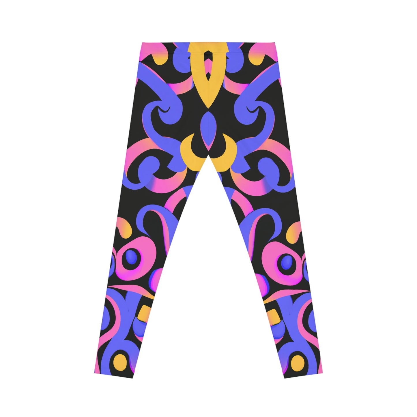 Psychedelic Octopus 1 - AI Art - Women's Casual Leggings (AOP)