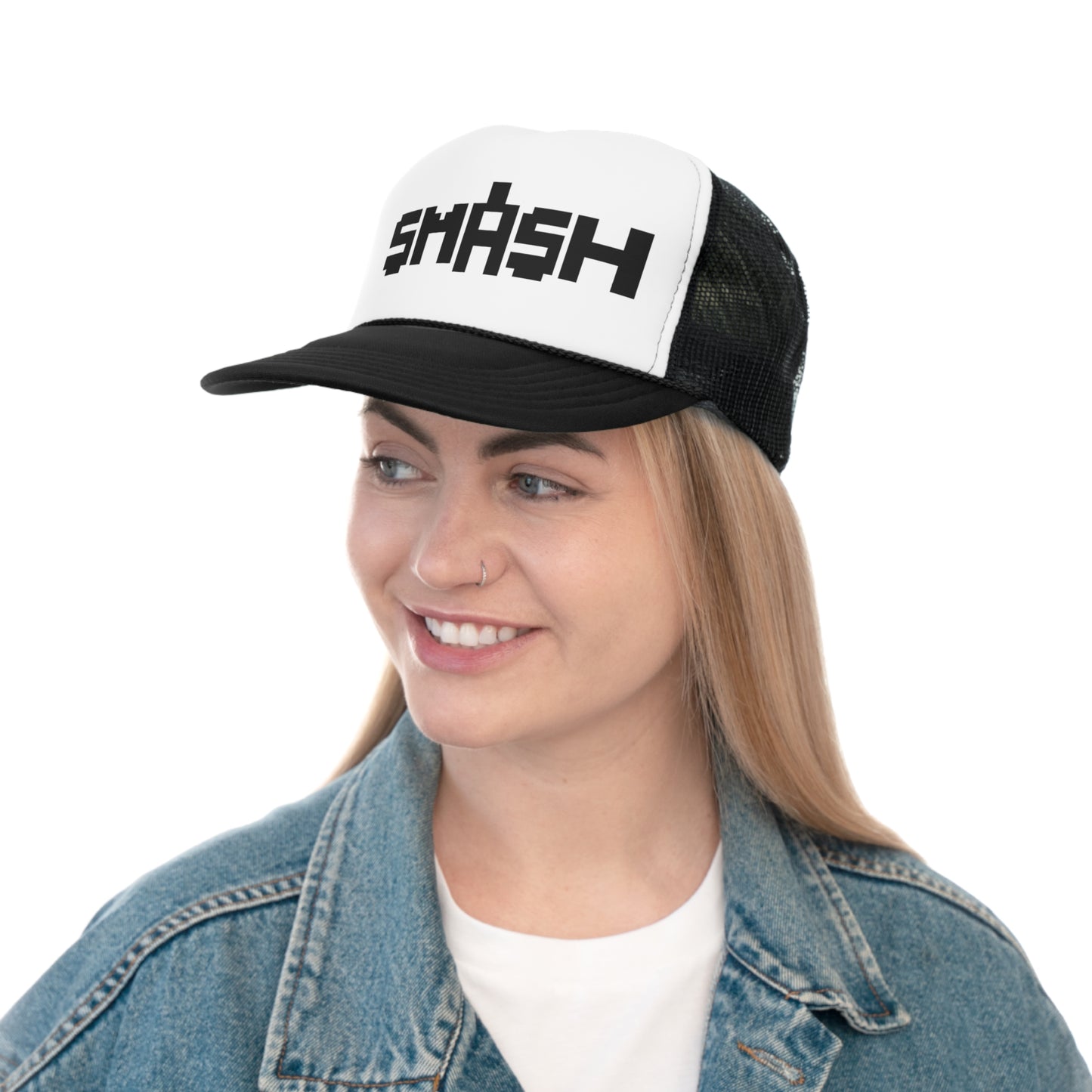 SMASH Logo 8-Bit - Trucker Hats