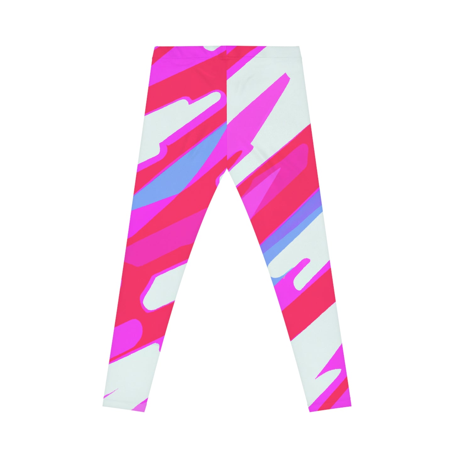 80's Workout Splash - AI Art - Women's Casual Leggings (AOP)