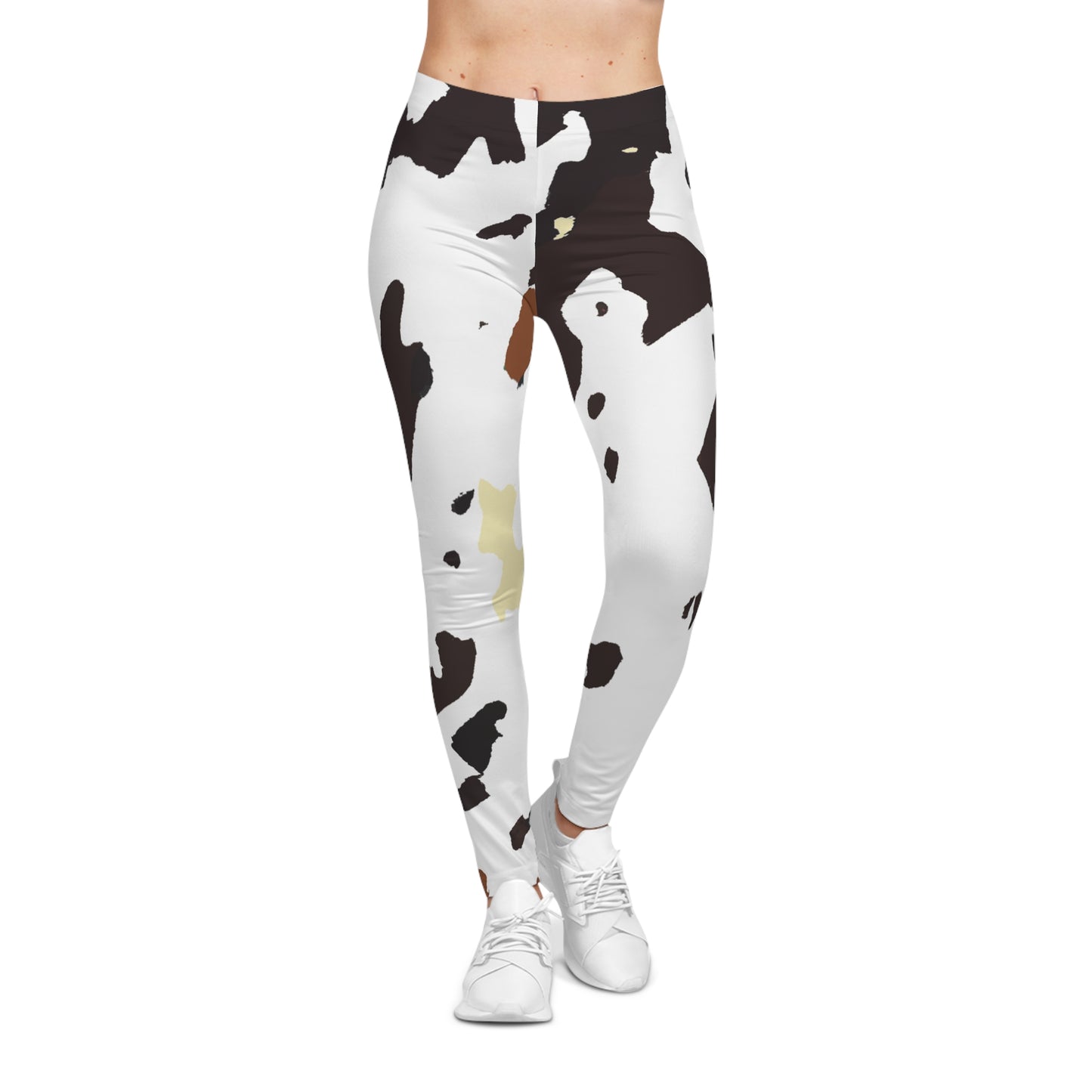 Chocolate Chip Cookie Dough - AI Art - Women's Casual Leggings (AOP)