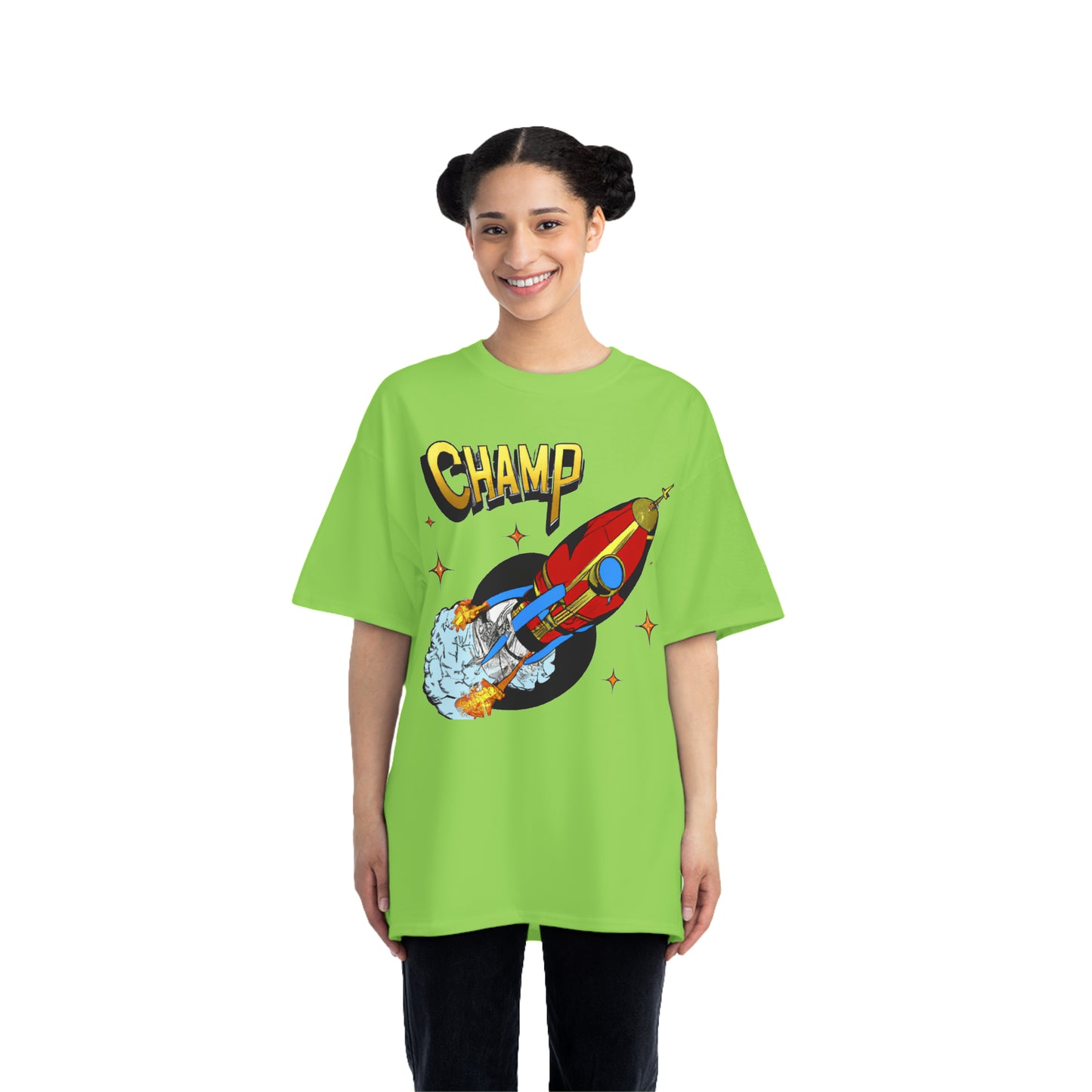 Spaceship Champ 7 - AI Art - Beefy-T®  Short-Sleeve T-Shirt