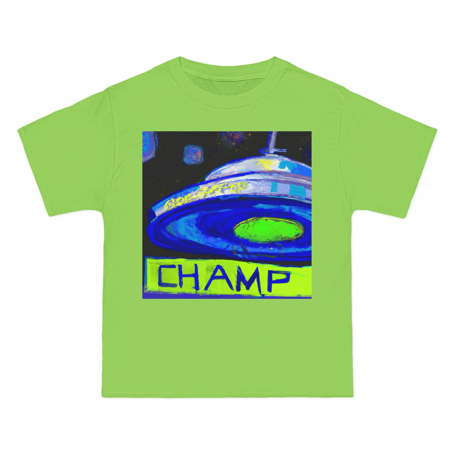 UFO CHAMP 5 - AI Art - Beefy-T® T-Shirt - (S - 6XL Sizes, Multiple Colors)