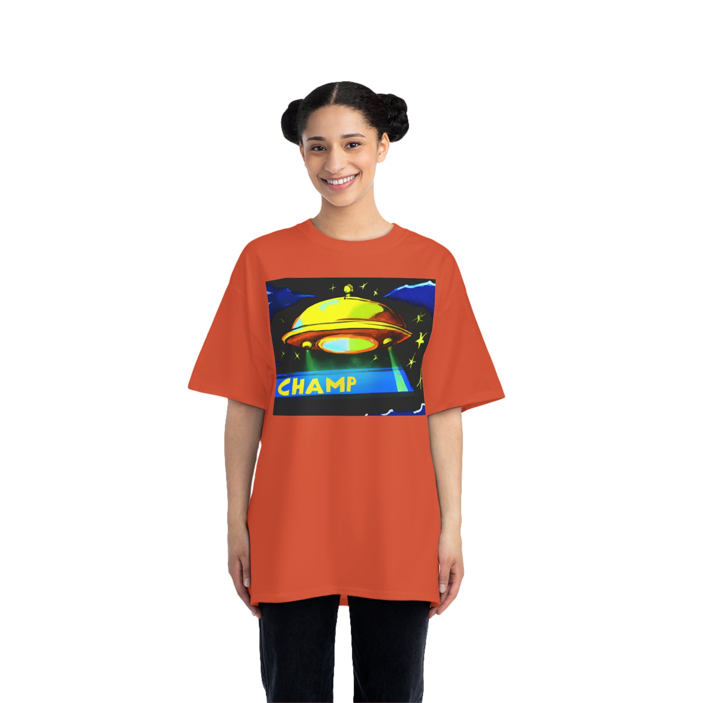 UFO CHAMP 6 - AI Art - Beefy-T® T-Shirt - (S - 6XL Sizes, Multiple Colors)