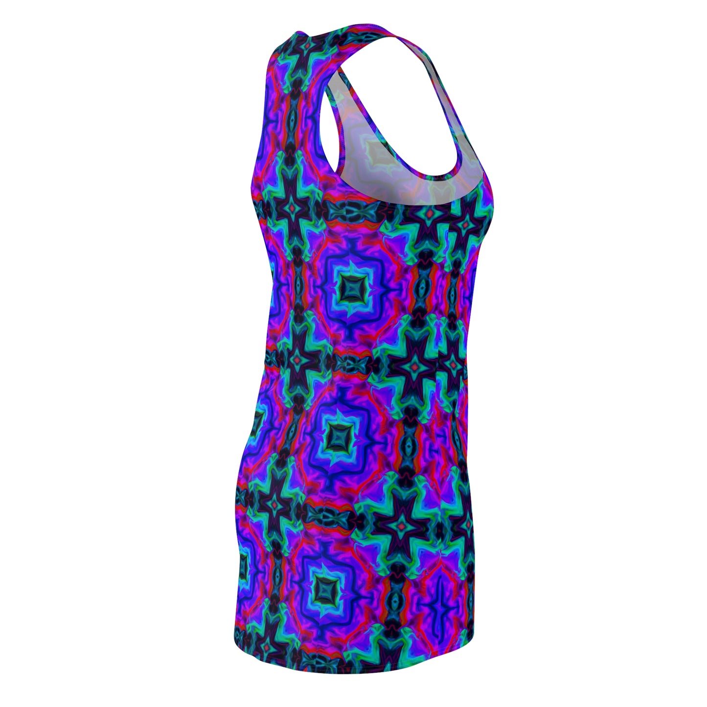 Kaleidescope 3 - AI Art - Racerback Dress