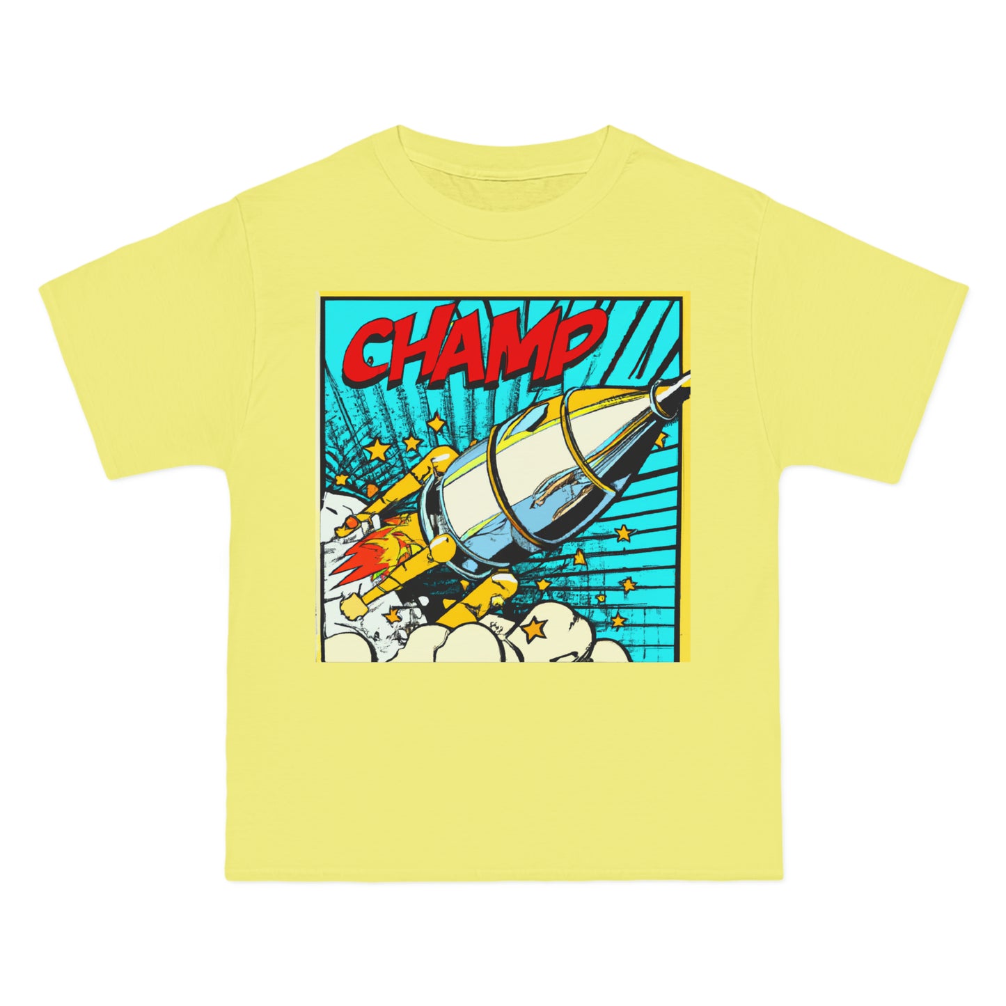 Spaceship Champ 4 - AI Art - Beefy-T®  Short-Sleeve T-Shirt