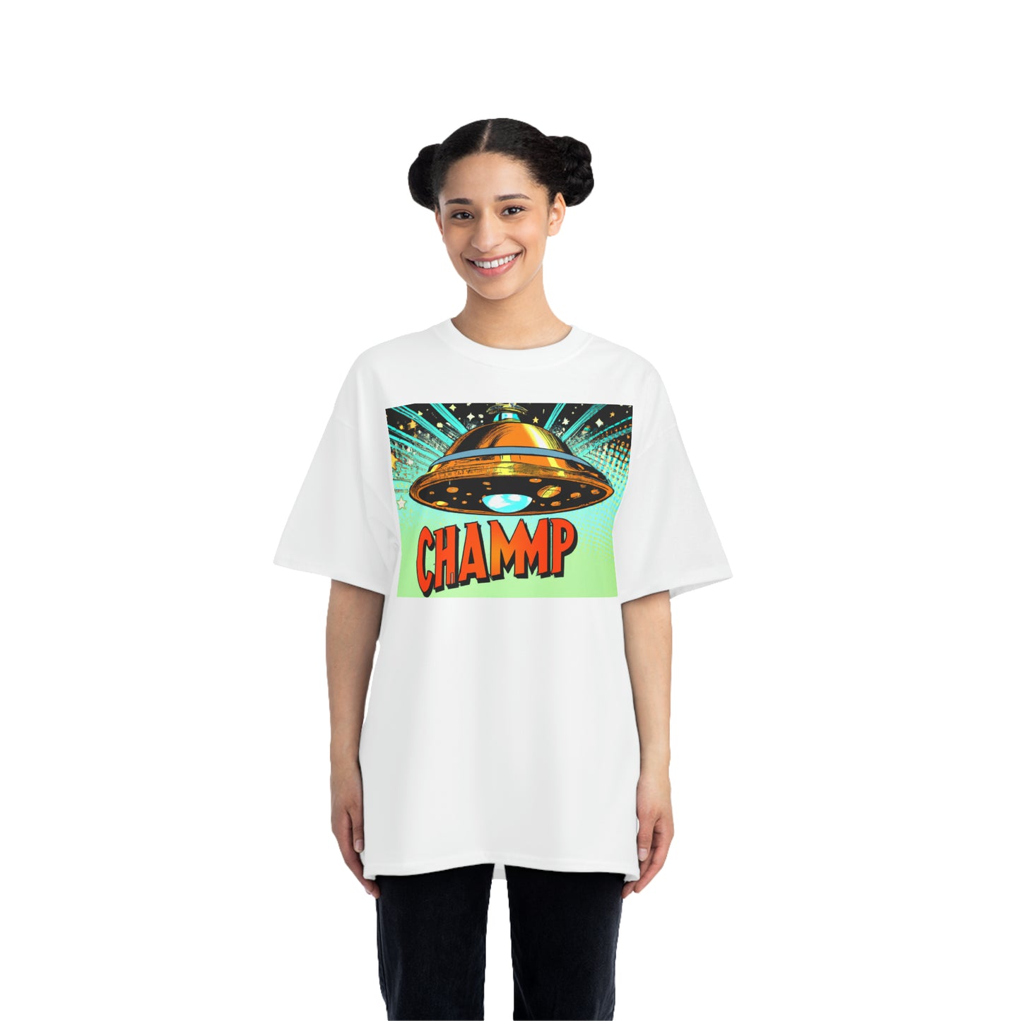 UFO CHAMMP 3 - AI Art - Beefy-T®  Short-Sleeve T-Shirt