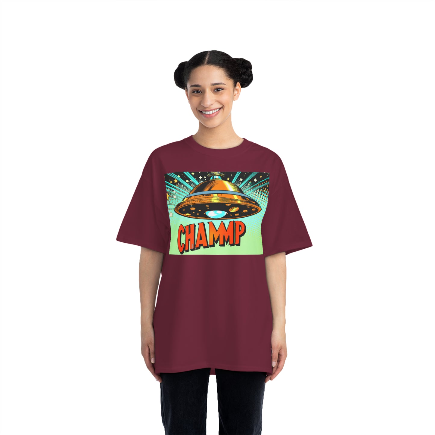 UFO CHAMMP 3 - AI Art - Beefy-T®  Short-Sleeve T-Shirt