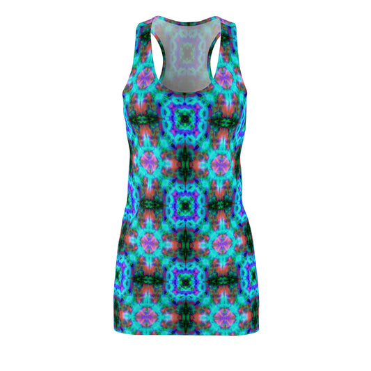 Kaleidescope 4 - AI Art - Racerback Dress