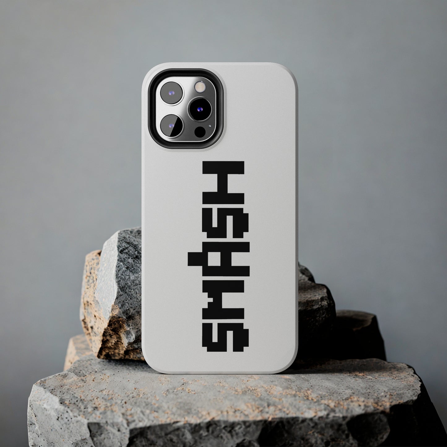 SMASH Logo 8-Bit iPhone Cases - AI Art - Tough Phone Cases (iPhone Versions 7-15pro & X Available)