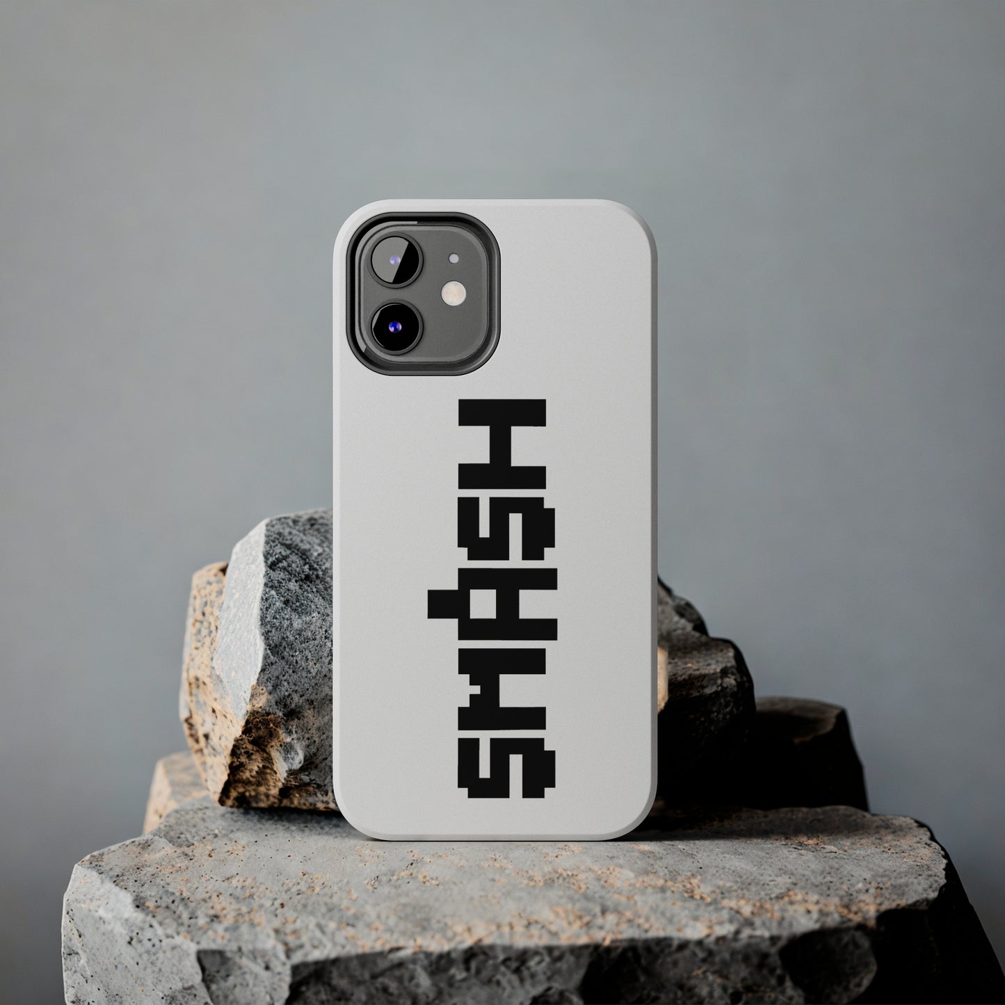 SMASH Logo 8-Bit iPhone Cases - AI Art - Tough Phone Cases (iPhone Versions 7-15pro & X Available)