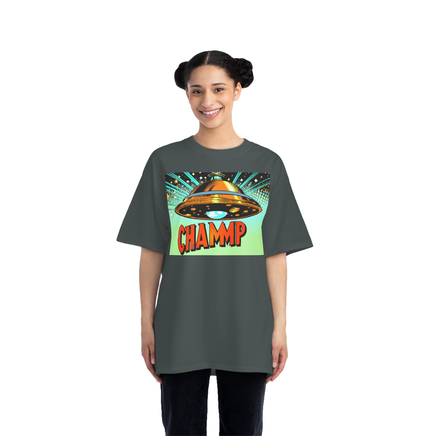 UFO CHAMMP 3 - AI Art - Beefy-T®  Short-Sleeve T-Shirt