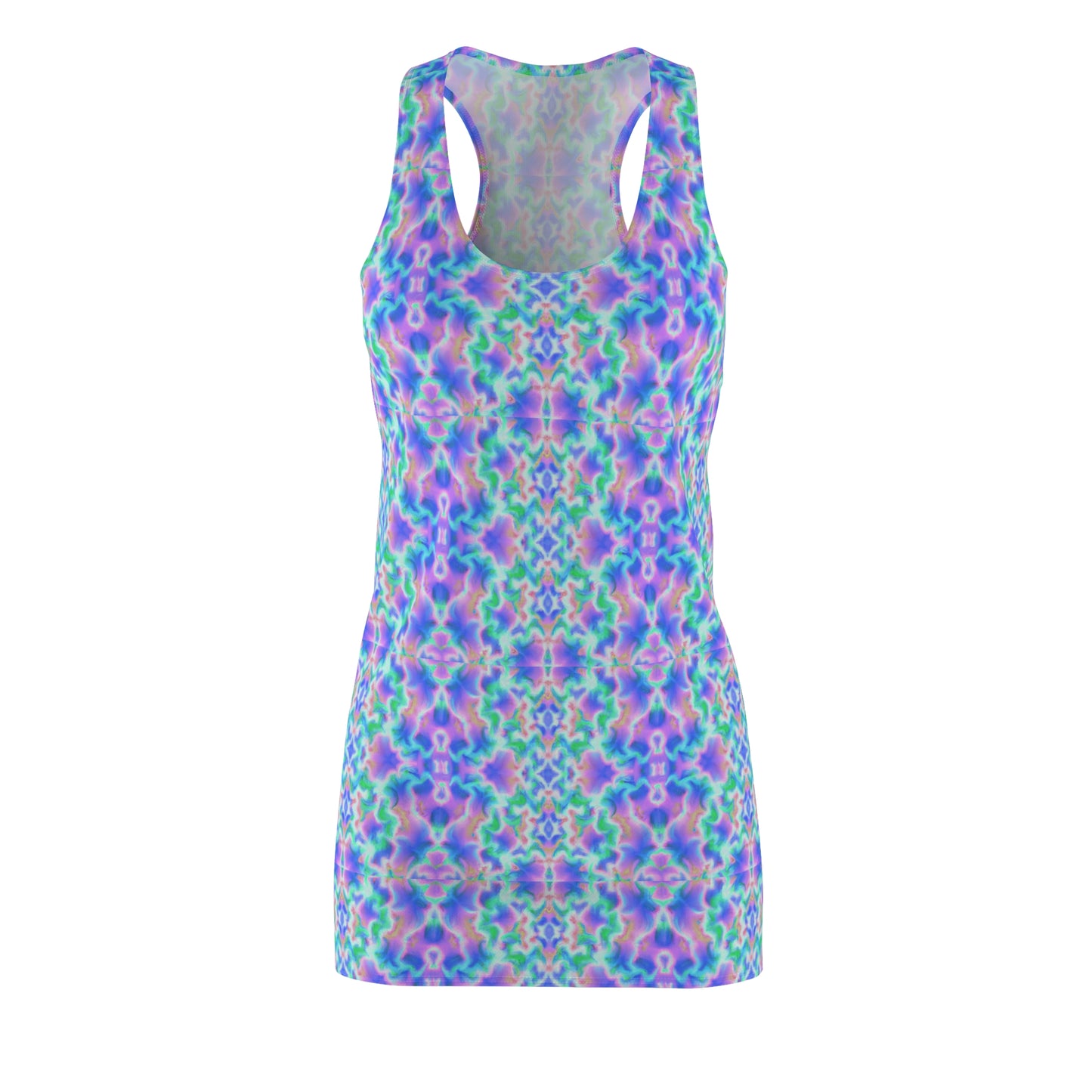 Kaleidoscope 6 - AI Art - Racerback Dress