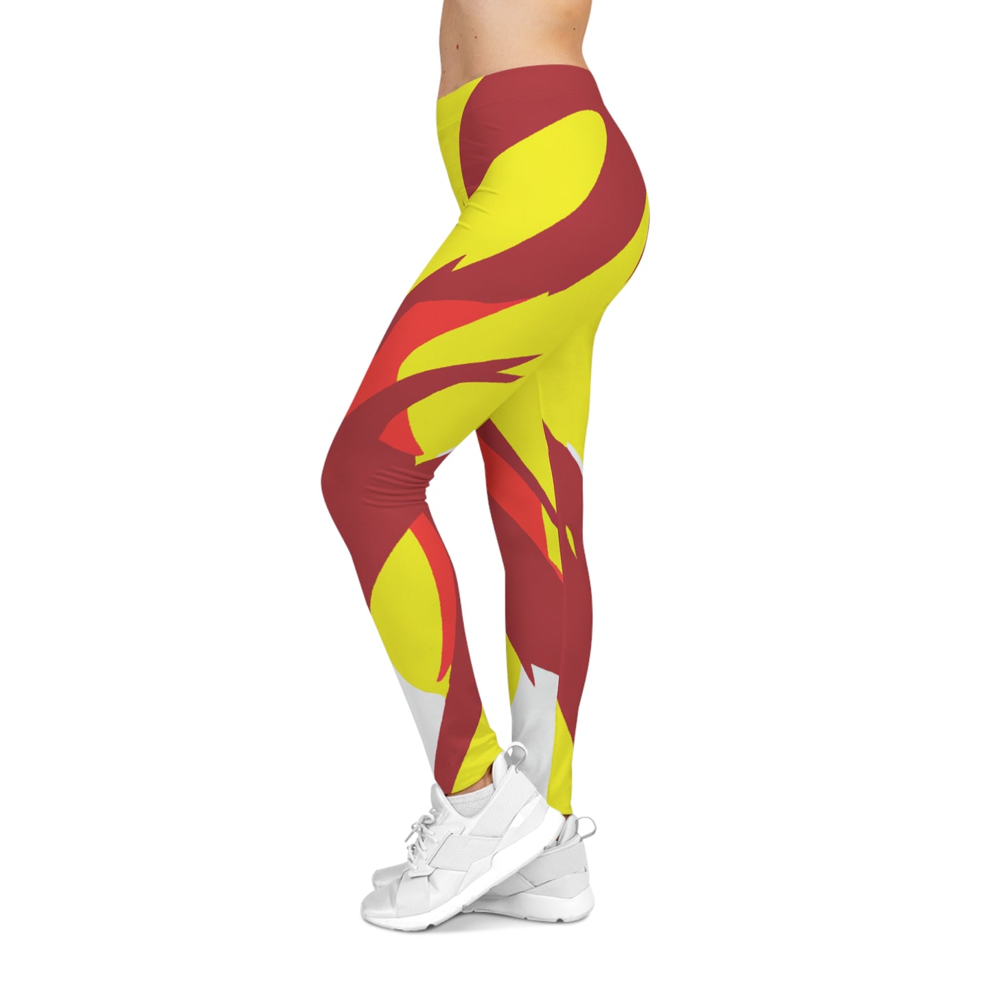 Mustard & Ketchup - AI Art - Women's Casual Leggings (AOP)