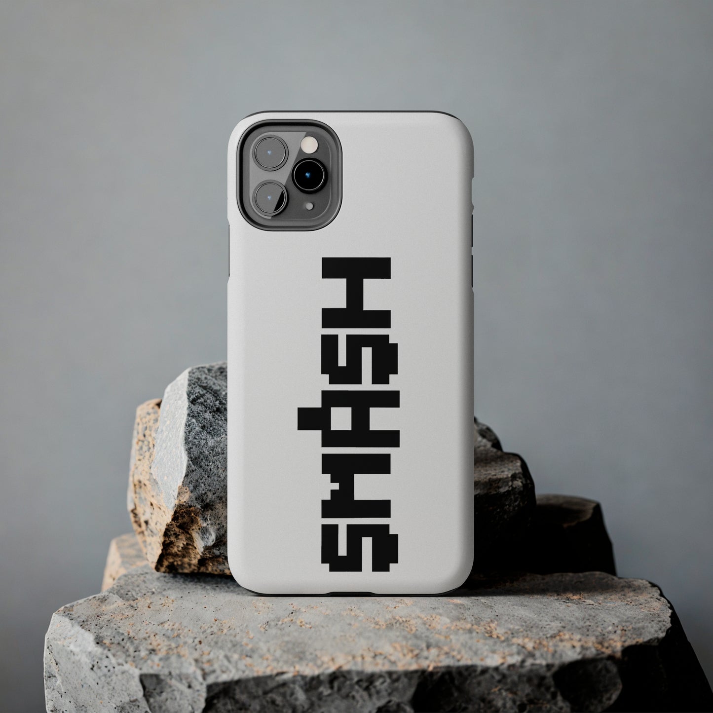 SMASH Logo 8-Bit iPhone Cases - AI Art - Tough Phone Cases (iPhone Versions 7-15pro & X Available)