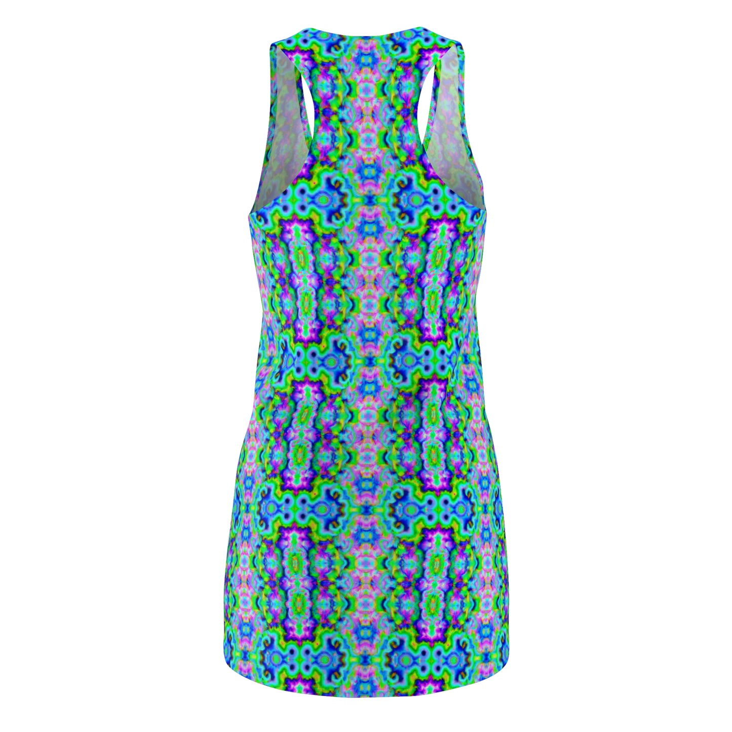 Kaleidoscope 7 - AI Art - Racerback Dress