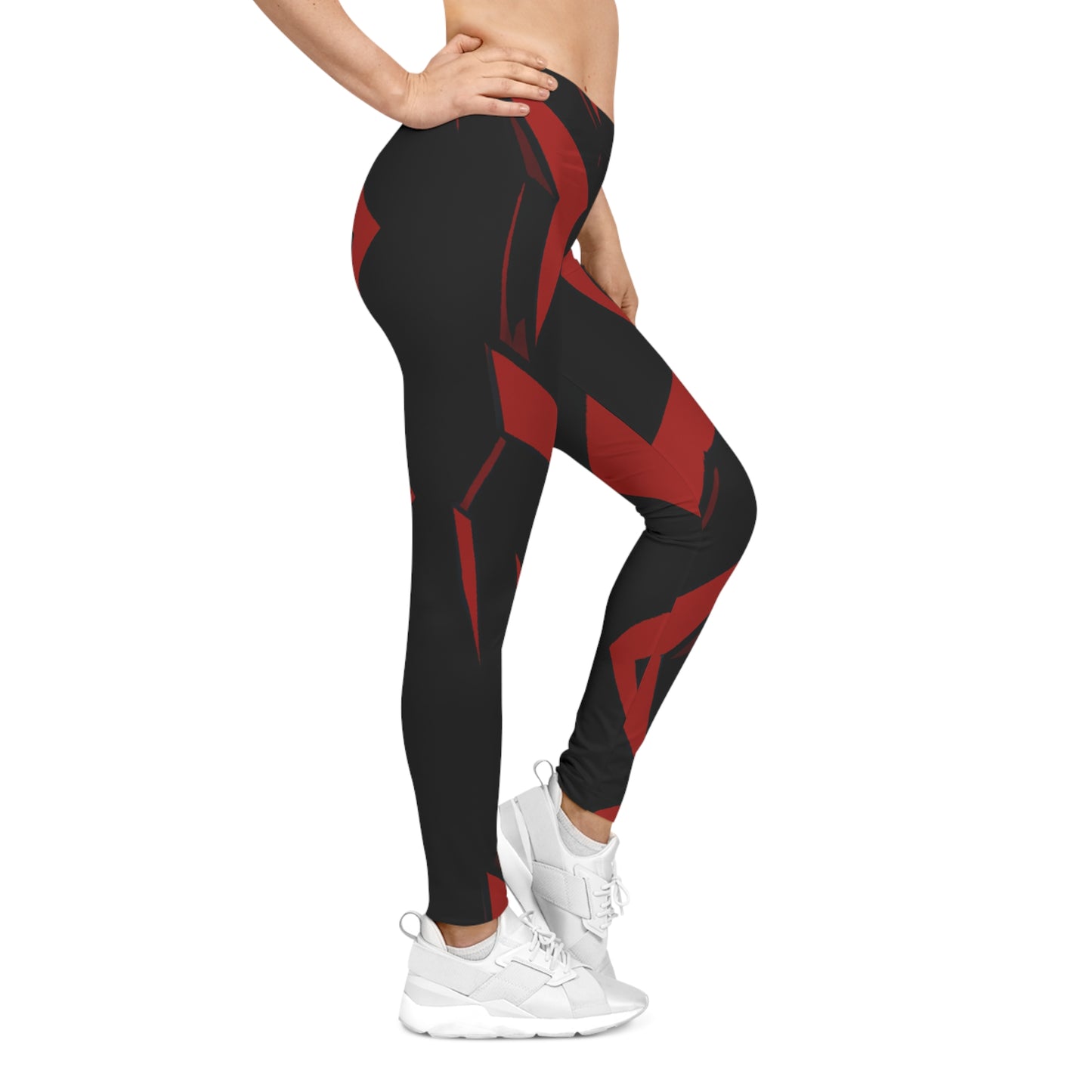 Cherry Cola - AI Art - Women's Casual Leggings (AOP)