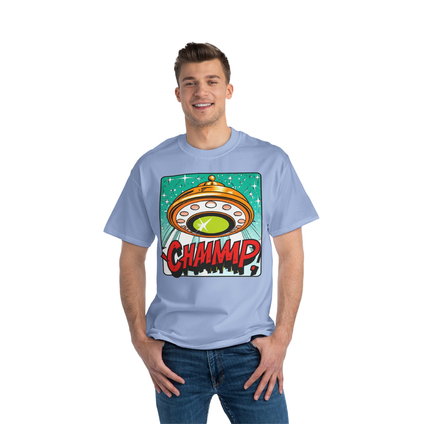 UFO CHAMMMP 8 - AI Art - Beefy-T® T-Shirt - (S - 6XL Sizes, Multiple Colors)