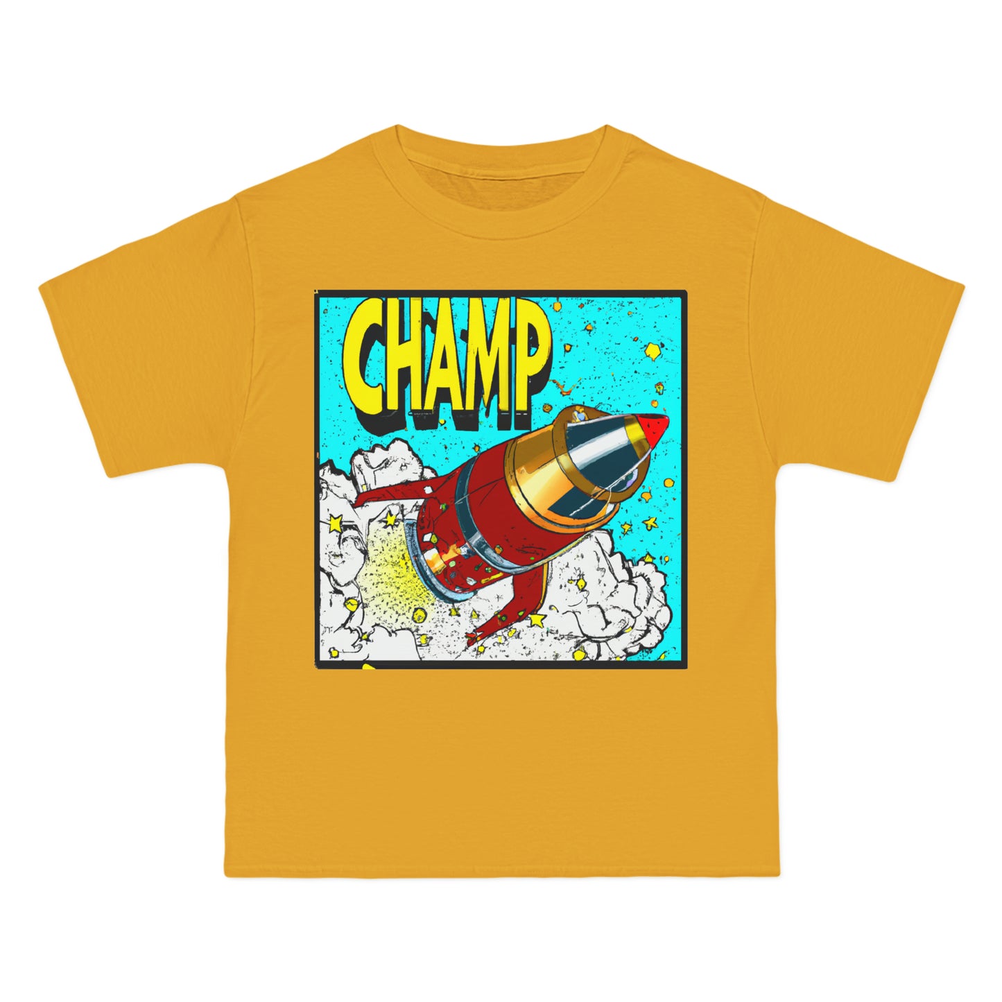 Spaceship Champ 3 - AI Art - Beefy-T®  Short-Sleeve T-Shirt