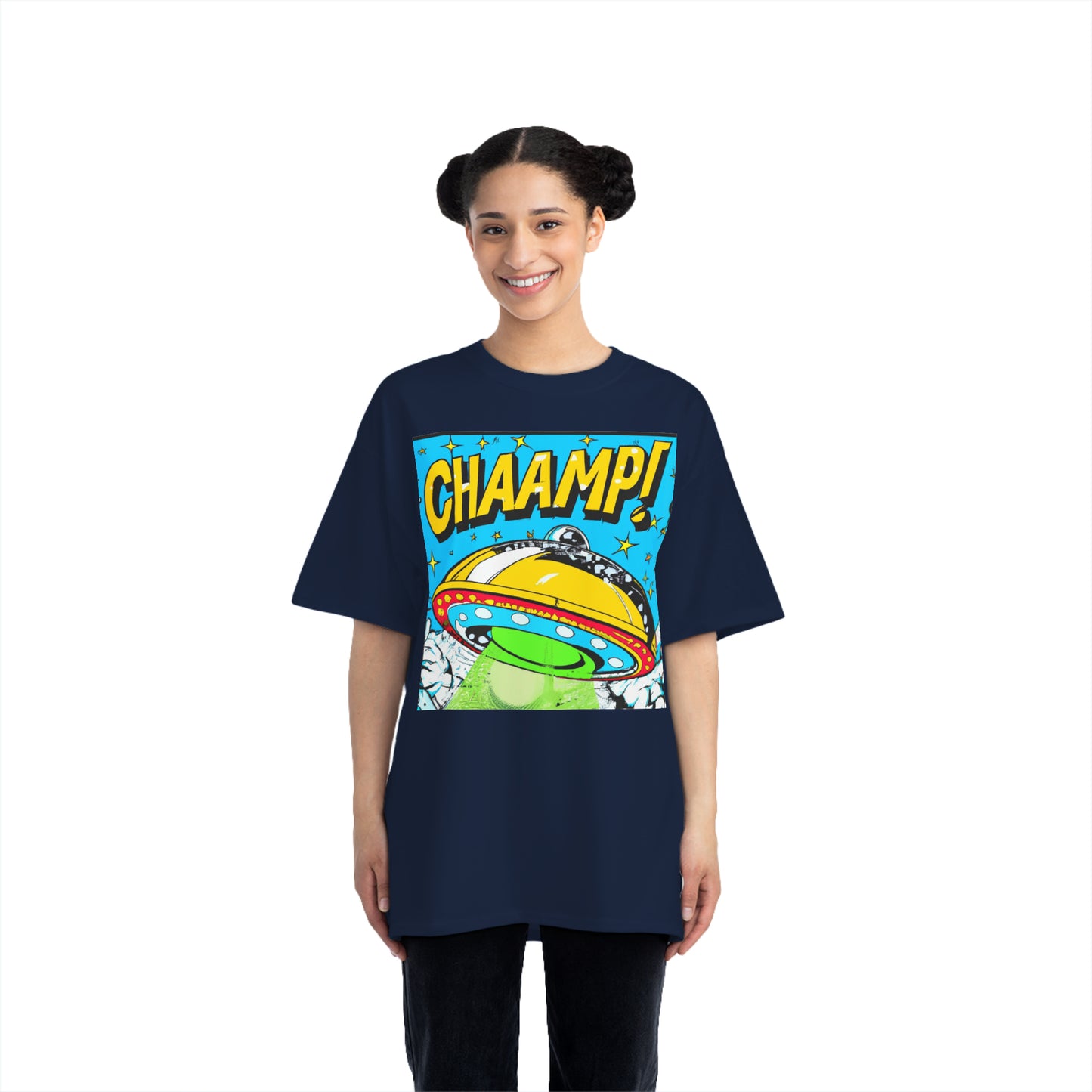 UFO CHAAMP! 11 - AI Art - Beefy-T® T-Shirt - (S - 6XL Sizes, Multiple Colors)