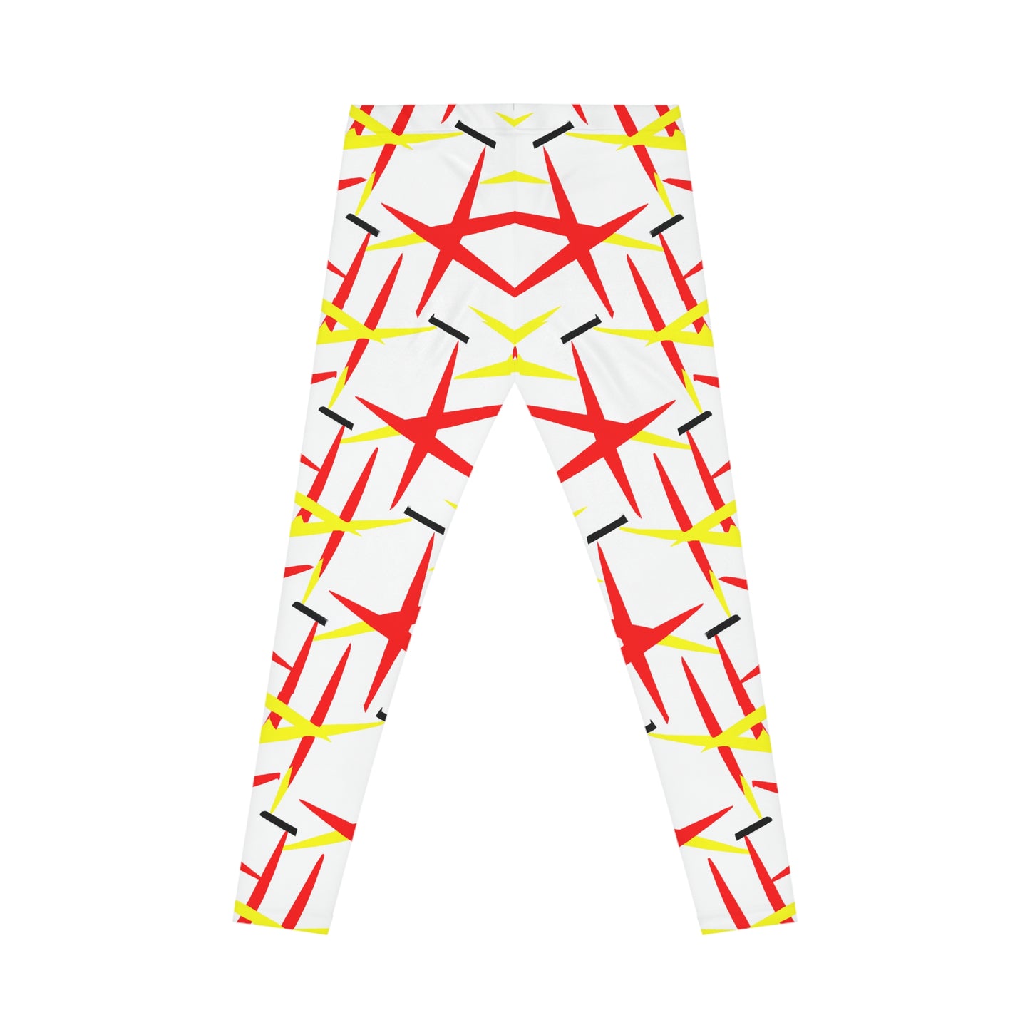 French Fries & Ketchup - AI Art - Women's Casual Leggings (AOP)