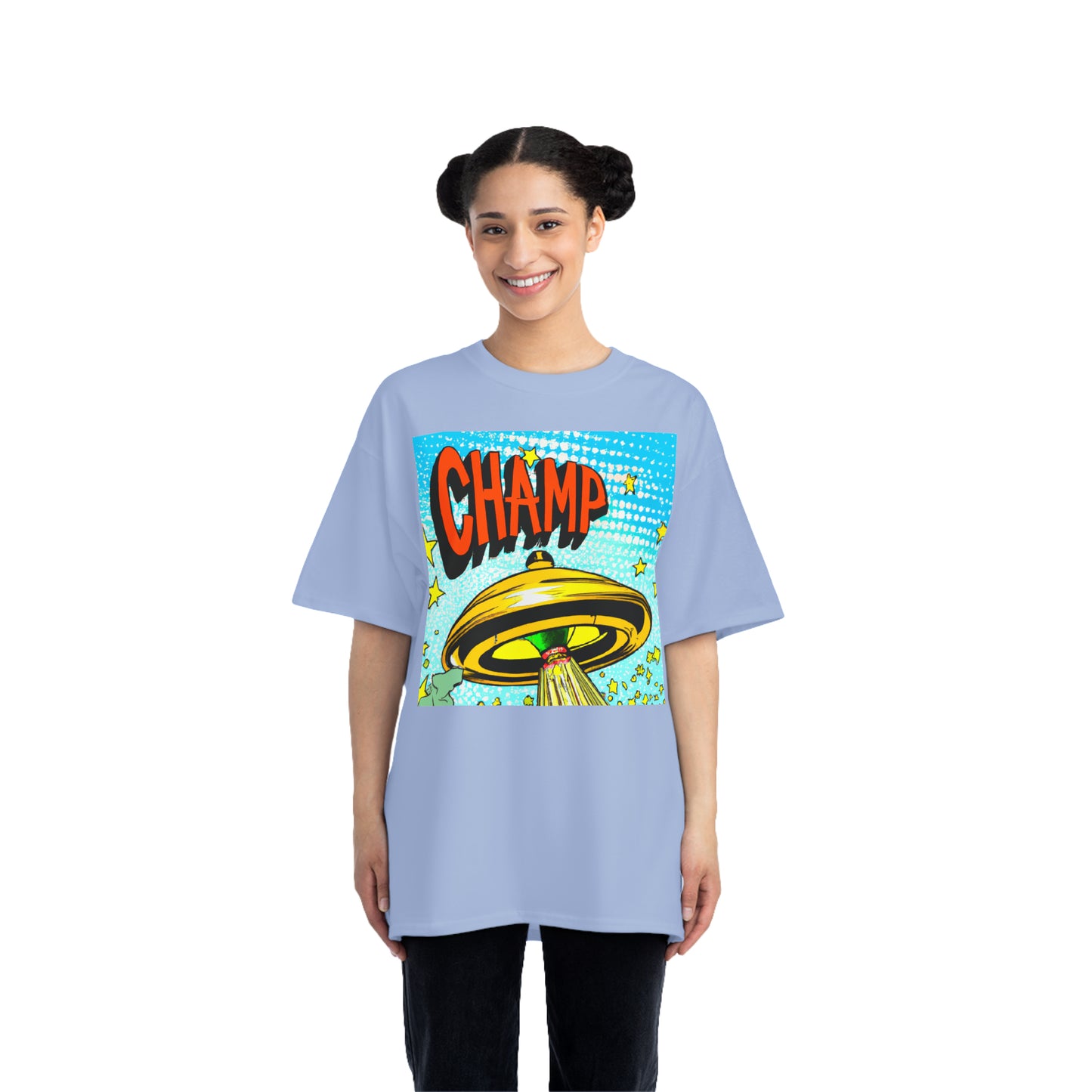 UFO CHAMP 10 - AI Art - Beefy-T® T-Shirt - (S - 6XL Sizes, Multiple Colors)