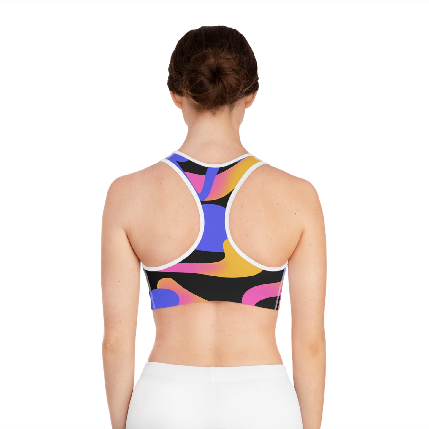 Psychedelic Octopus 2 - AI Art - Sports Bra (AOP)