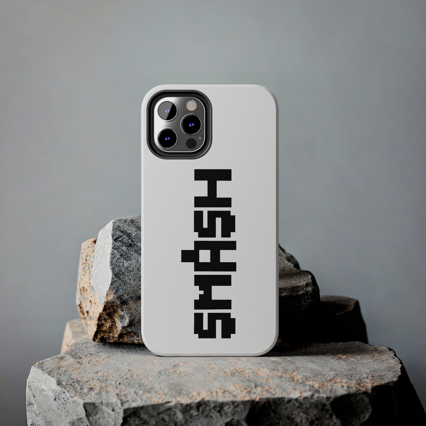 SMASH Logo 8-Bit iPhone Cases - AI Art - Tough Phone Cases (iPhone Versions 7-15pro & X Available)