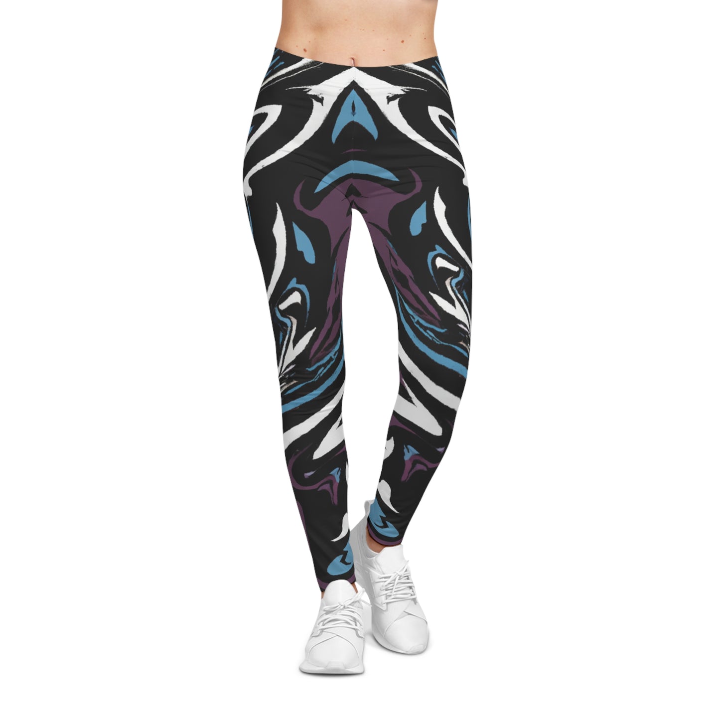 Storm Brew - AI Art - Women's Casual Leggings (AOP)