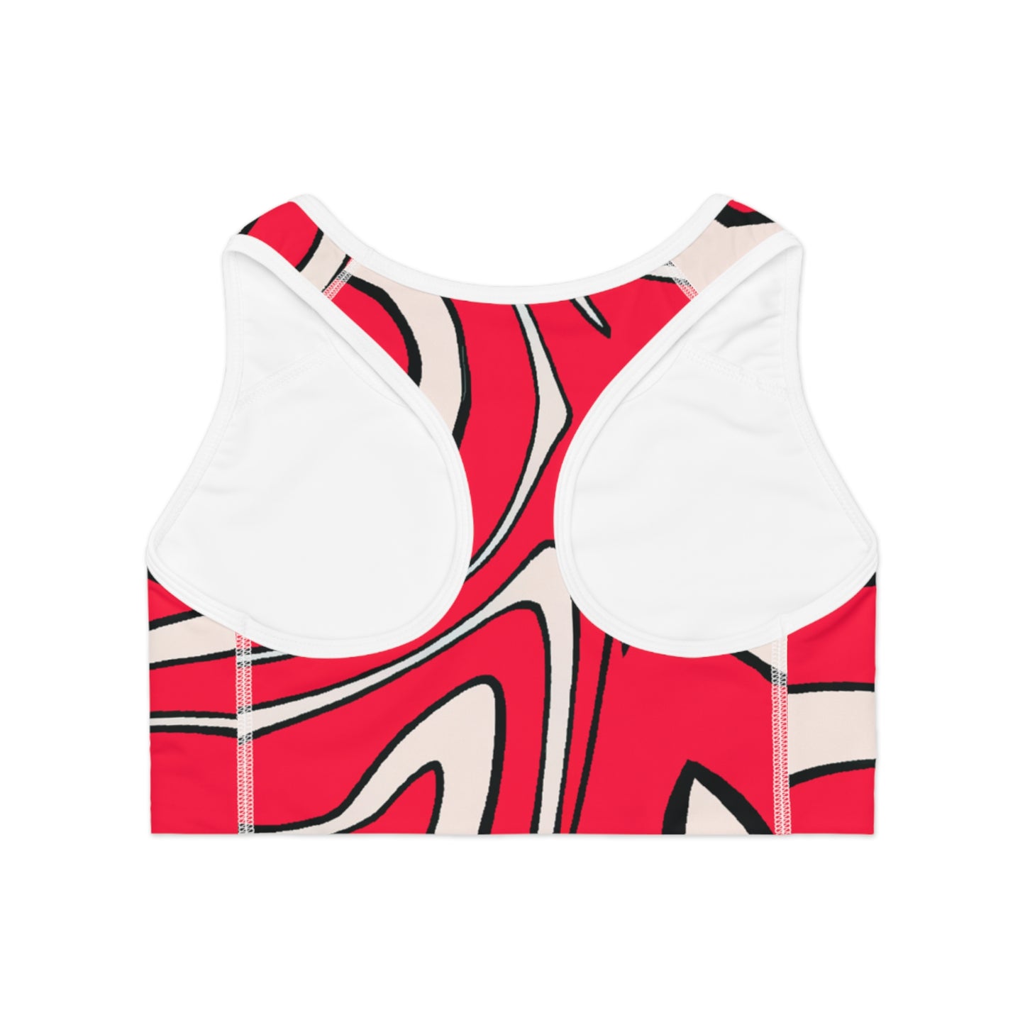 Hot Cinnamon & Sugar - AI Art - Sports Bra (AOP)