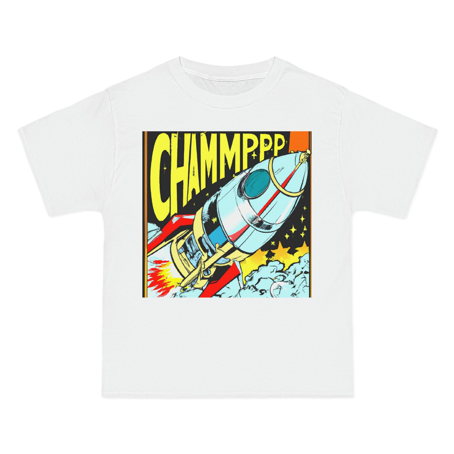 Spaceship 5 CHAMMPPP - AI Art - Beefy-T®  Short-Sleeve T-Shirt