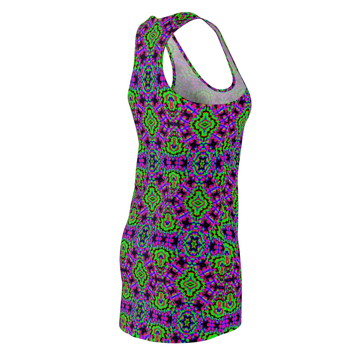 Kaleidoscope 5 - AI Art - Racerback Dress