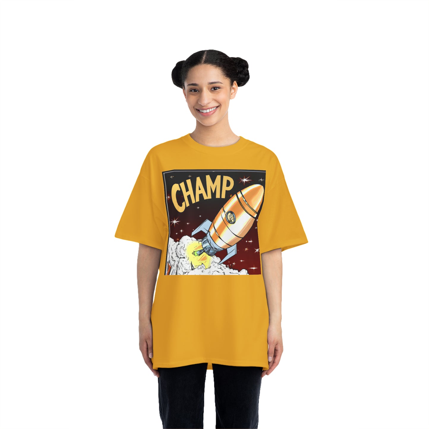 Spaceship Champ 8 - AI Art - Beefy-T®  Short-Sleeve T-Shirt