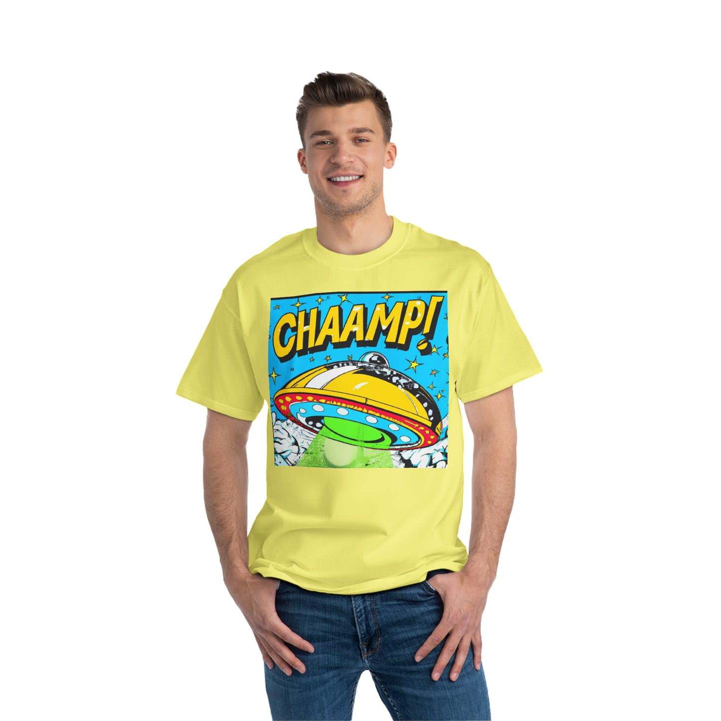 UFO CHAAMP! 11 - AI Art - Beefy-T® T-Shirt - (S - 6XL Sizes, Multiple Colors)