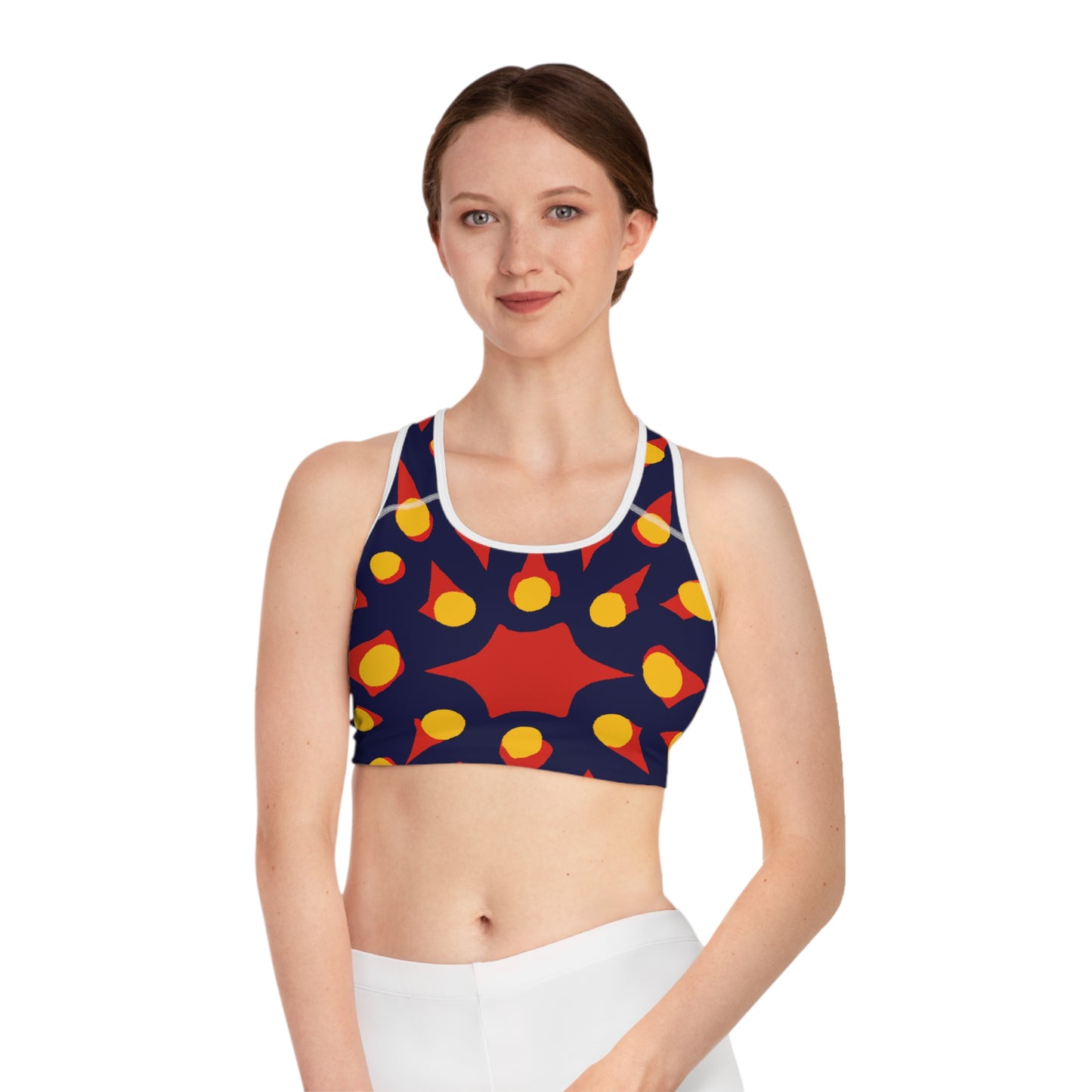 Cartoon Comets - AI Art - Sports Bra (AOP)