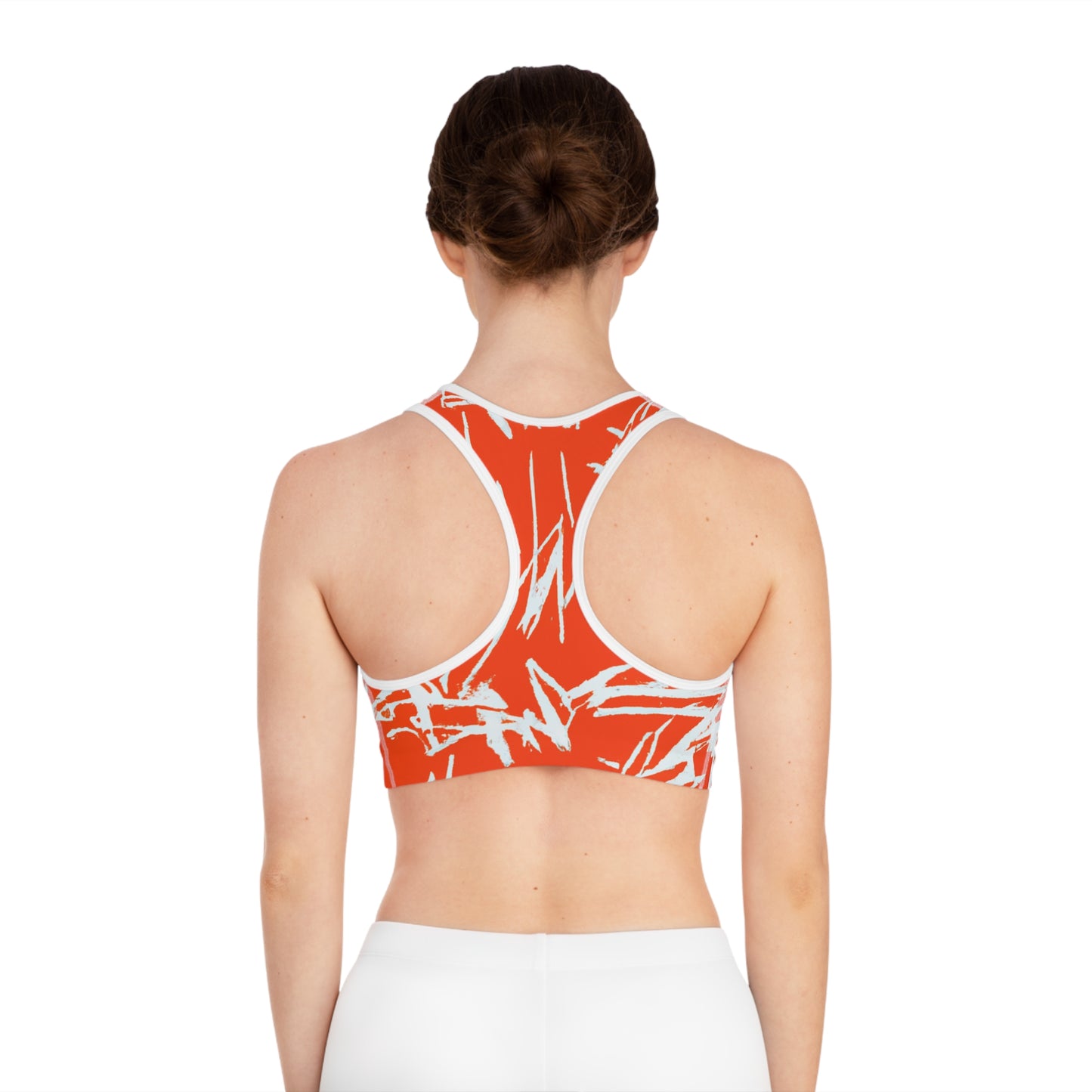 Pumpkin Scratches - AI Art - Sports Bra (AOP)