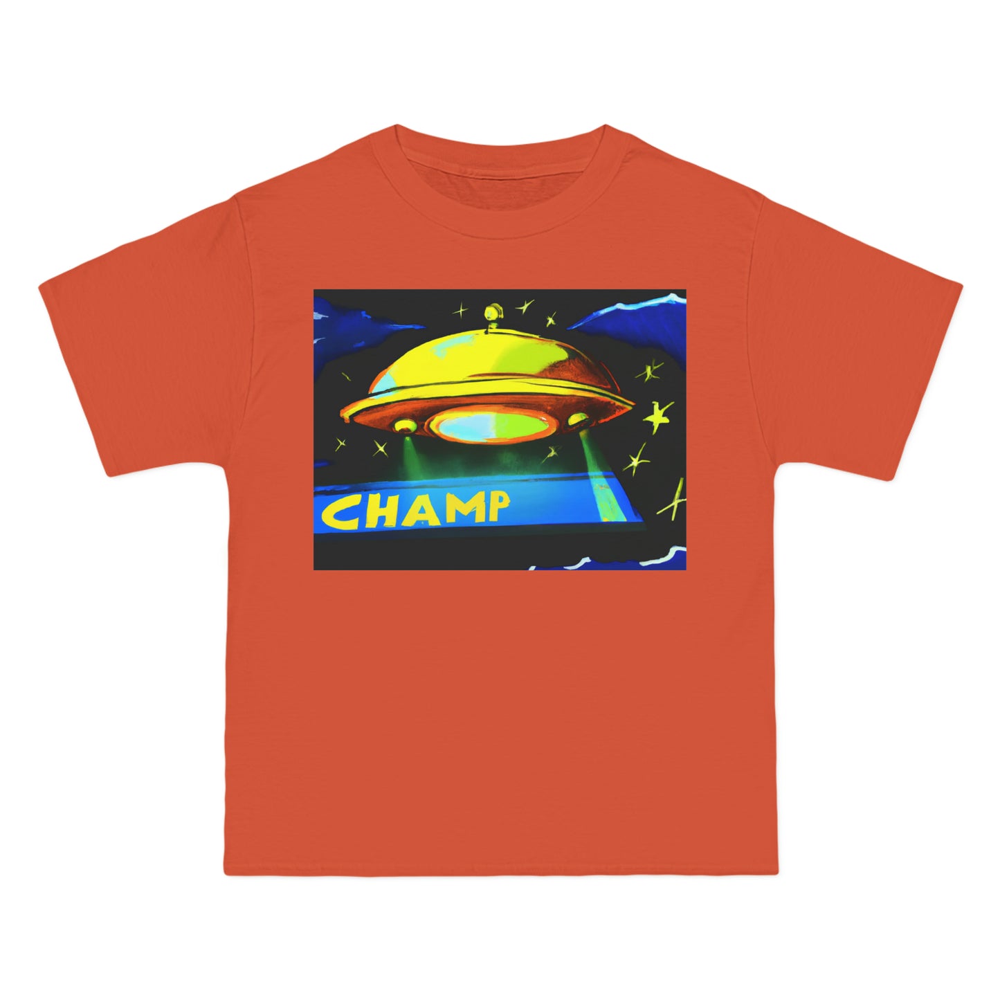 UFO CHAMP 6 - AI Art - Beefy-T® T-Shirt - (S - 6XL Sizes, Multiple Colors)