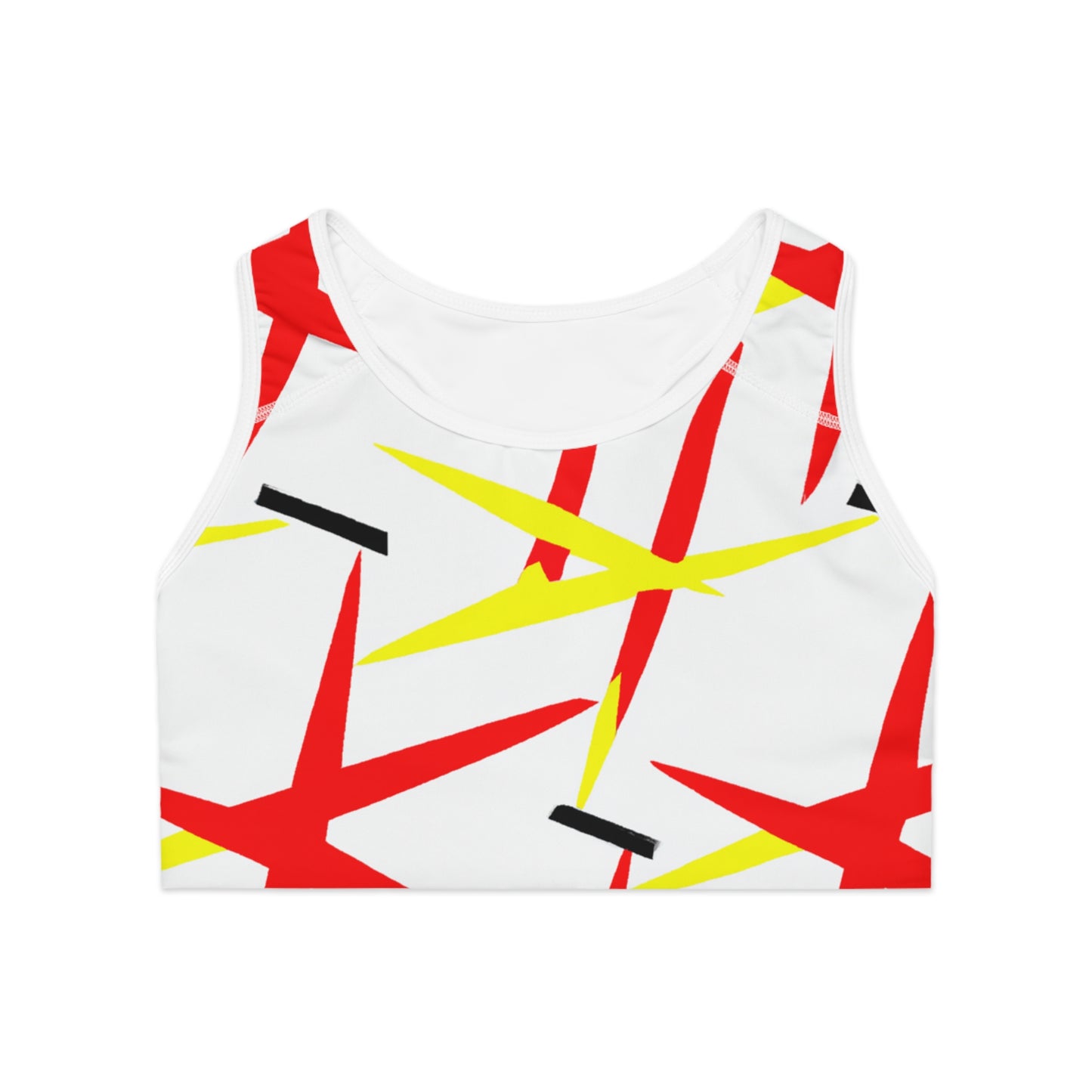 French Fries & Ketchup - AI Art - Sports Bra (AOP)