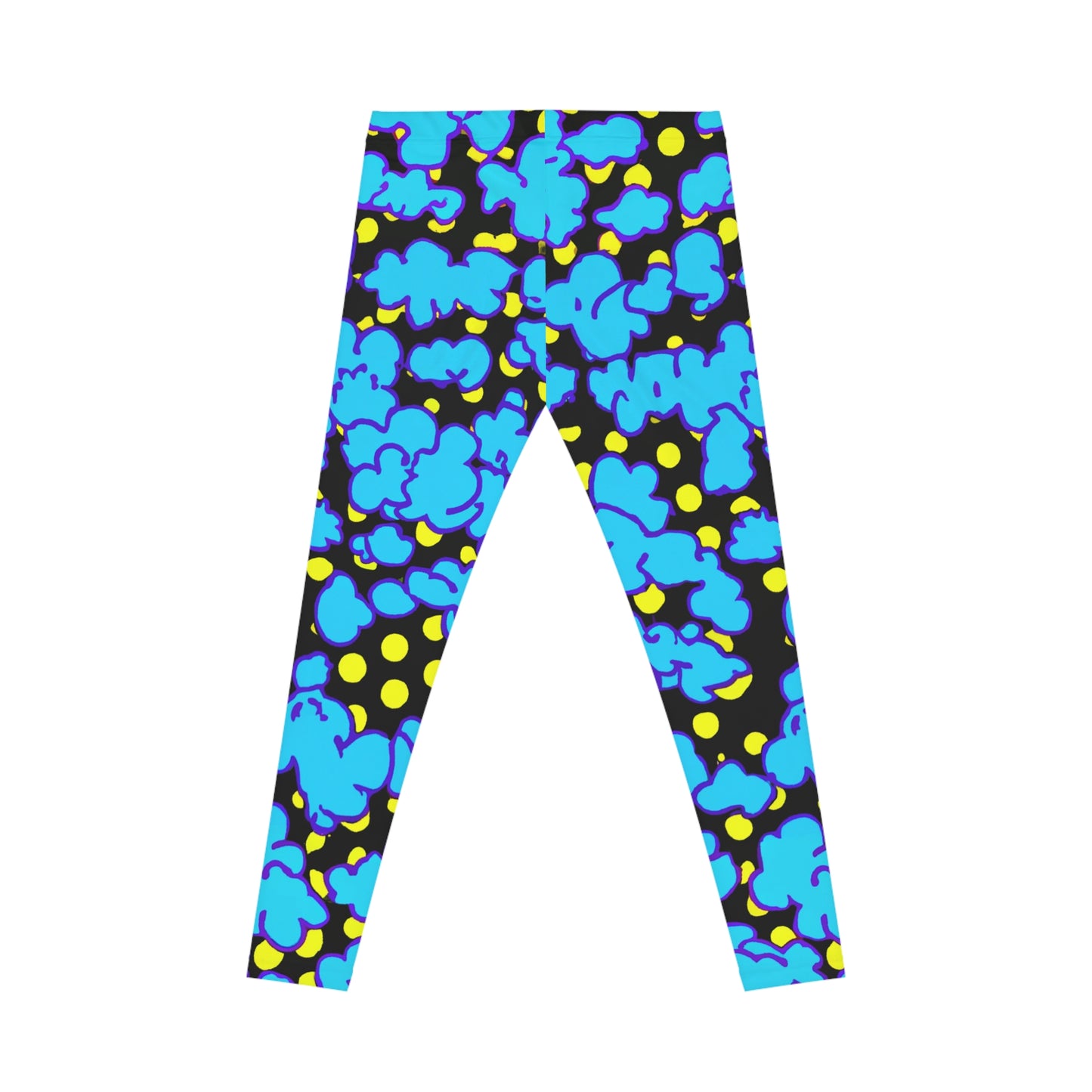 Blue Clouds - AI Art - Women's Casual Leggings (AOP)