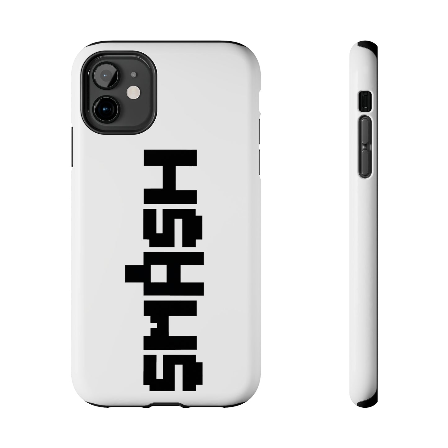 SMASH Logo 8-Bit iPhone Cases - AI Art - Tough Phone Cases (iPhone Versions 7-15pro & X Available)