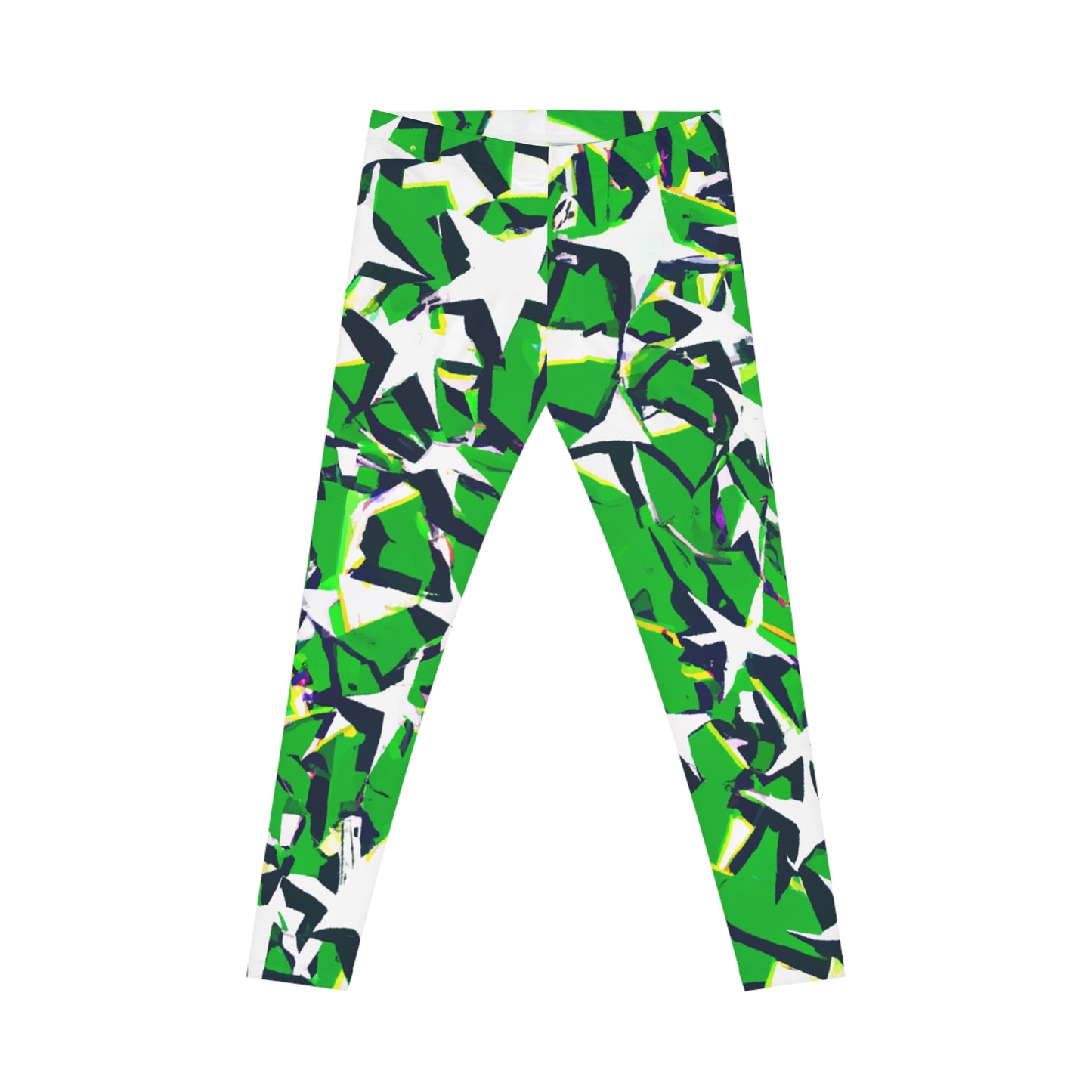 Mint Candy Anime - AI Art - Women's Casual Leggings (AOP)