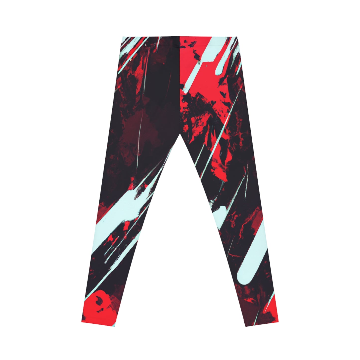 Paint On Rust - AI Art - Women's Casual Leggings (AOP)