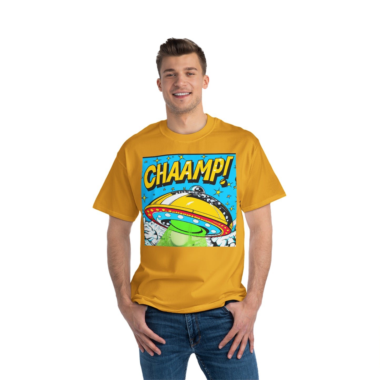 UFO CHAAMP! 11 - AI Art - Beefy-T® T-Shirt - (S - 6XL Sizes, Multiple Colors)