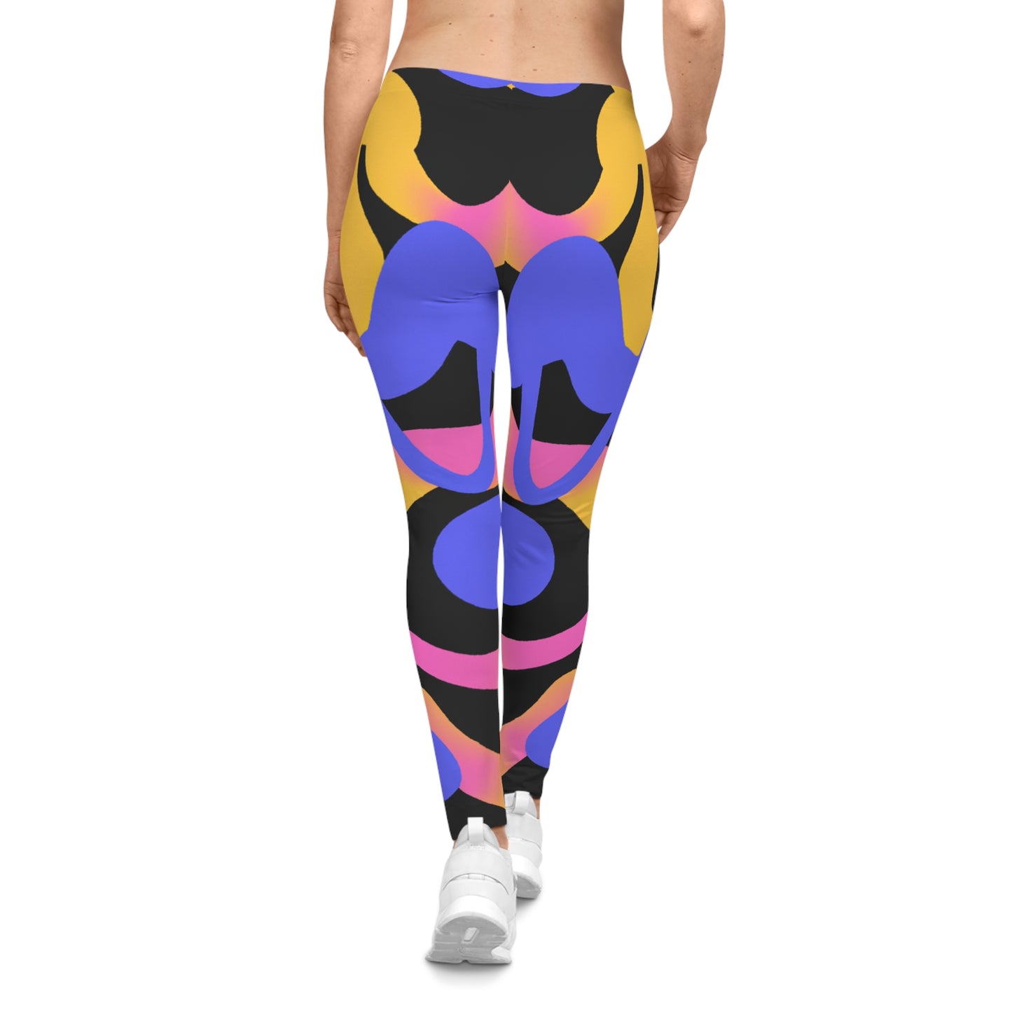 Psychedelic Octopus 2 - AI Art - Women's Casual Leggings (AOP)