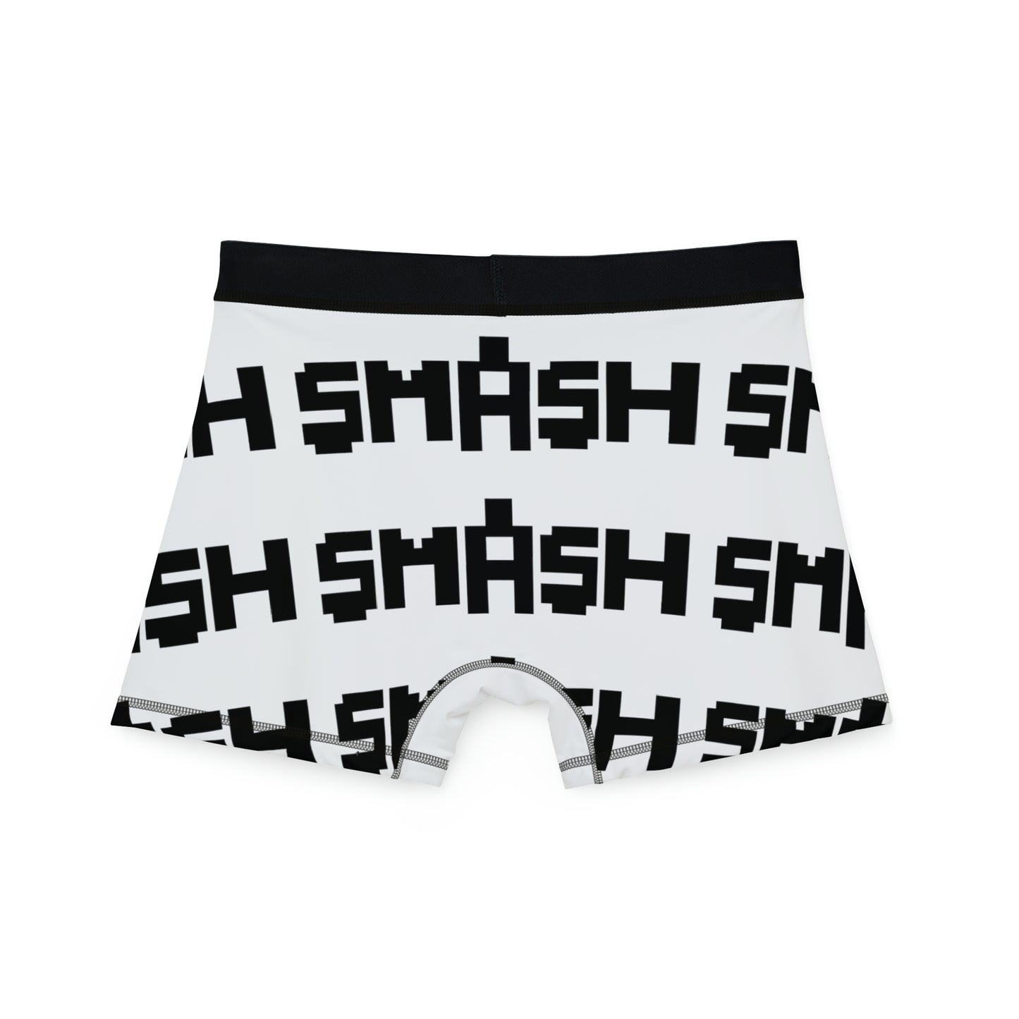 SMASH Logo 8-Bit - AI Art - Men's Boxers (AOP)