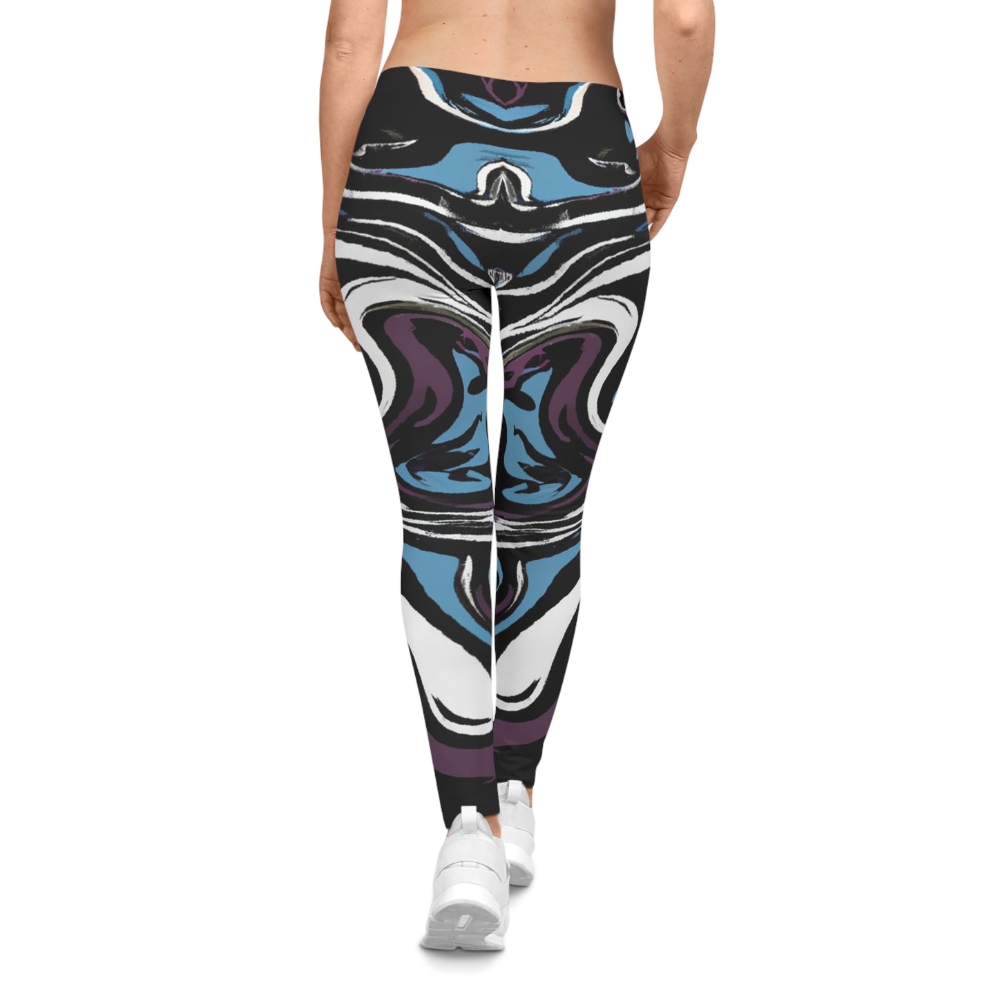 Storm Brew - AI Art - Women's Casual Leggings (AOP)