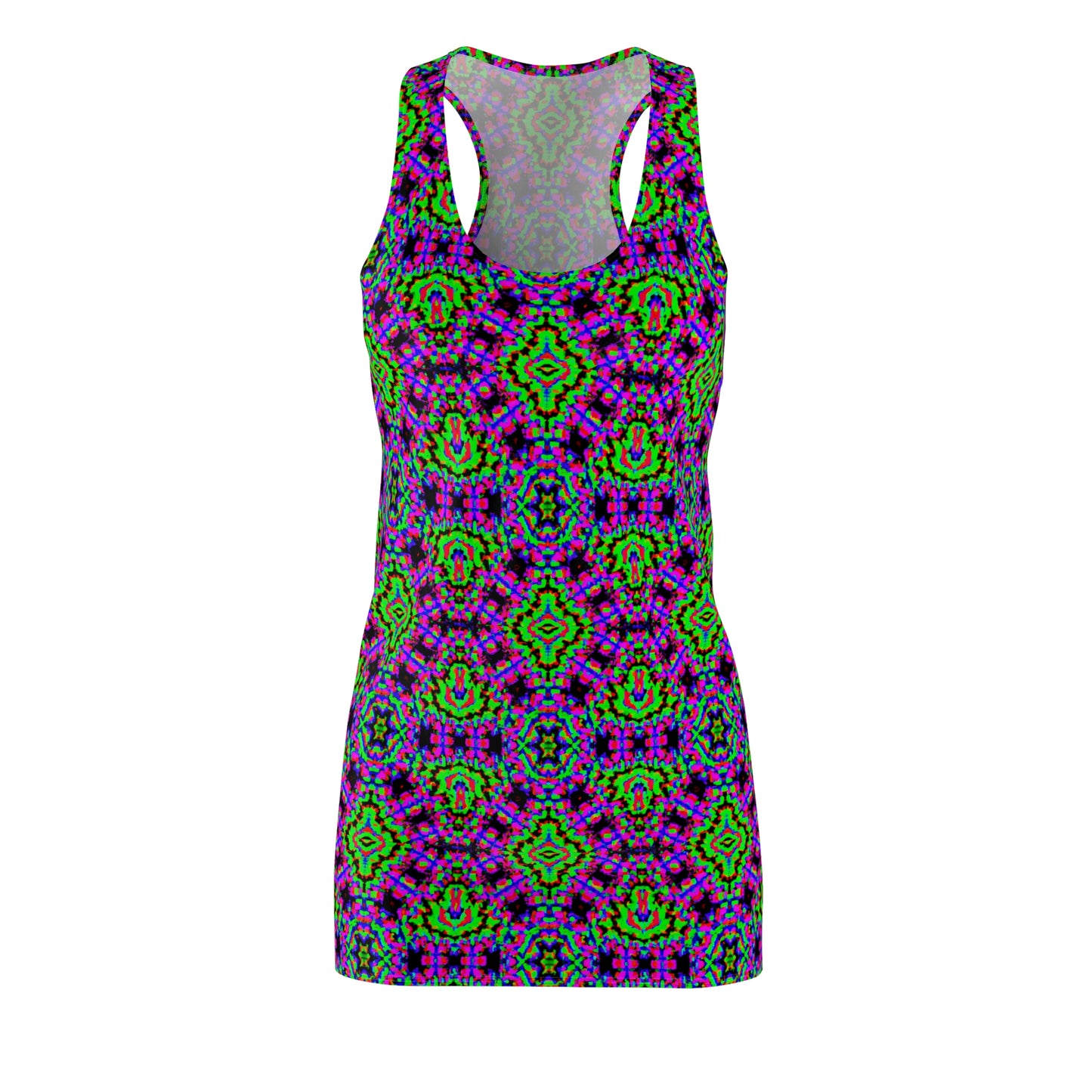 Kaleidoscope 5 - AI Art - Racerback Dress