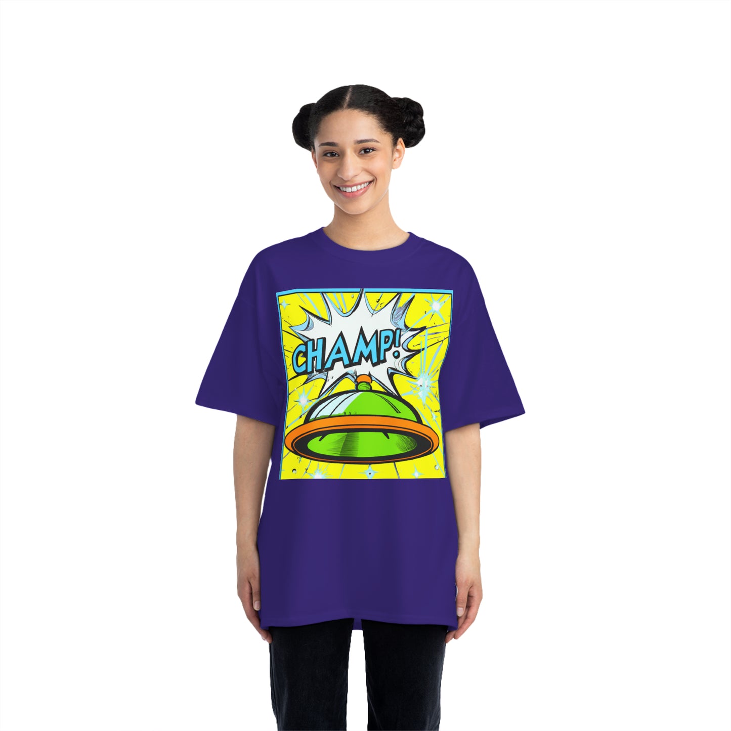 UFO CHAMP! - AI Art - Beefy-T® T-Shirt - (S - 6XL Sizes, Multiple Colors)