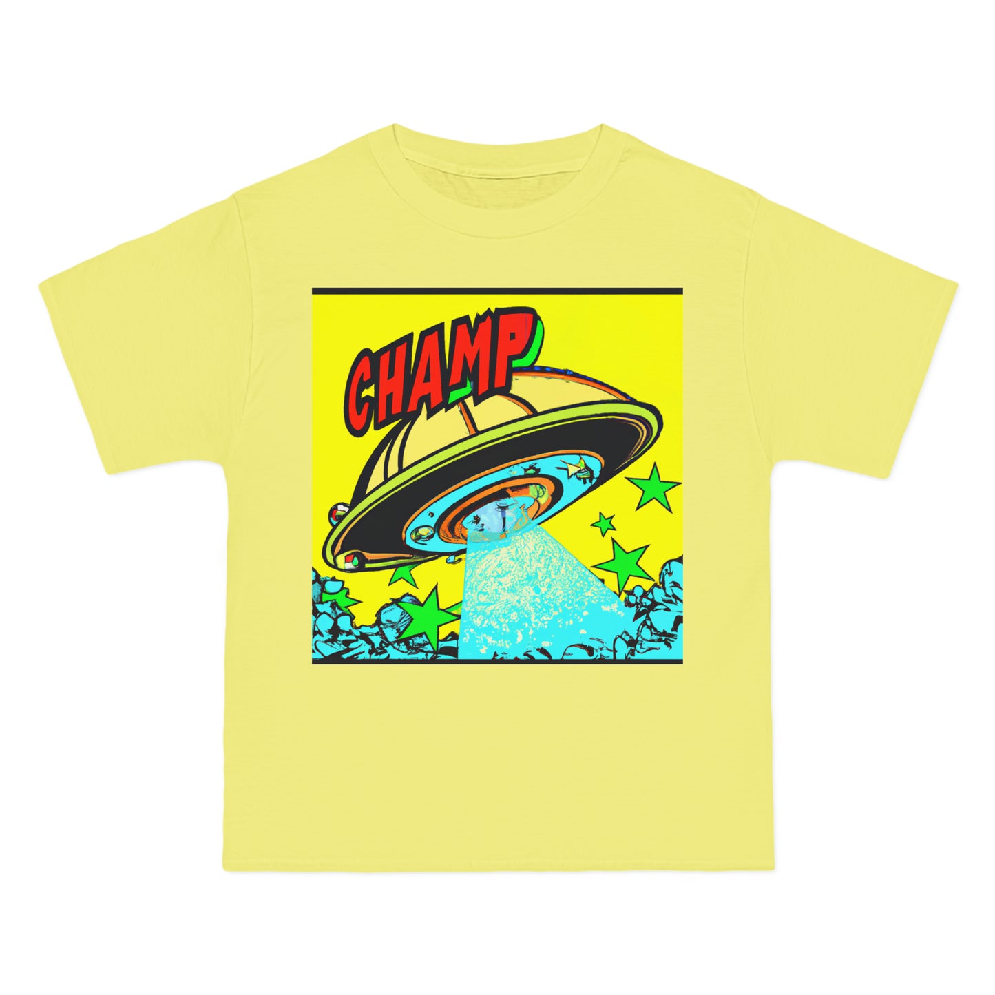 UFO CHAMP 7 - AI Art - Beefy-T® T-Shirt - (S - 6XL Sizes, Multiple Colors)