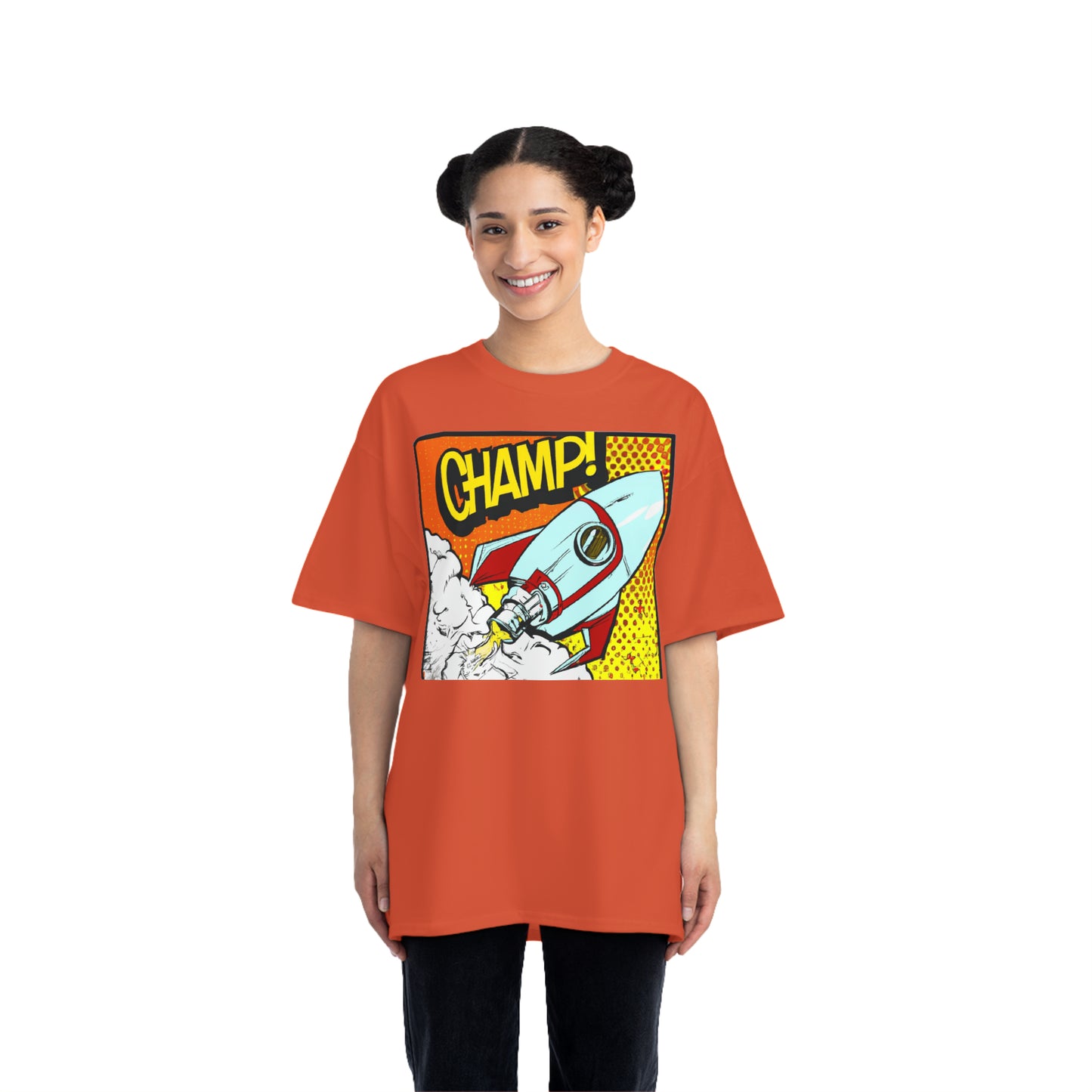 Spaceship Champ 2 - AI Art - Beefy-T®  Short-Sleeve T-Shirt